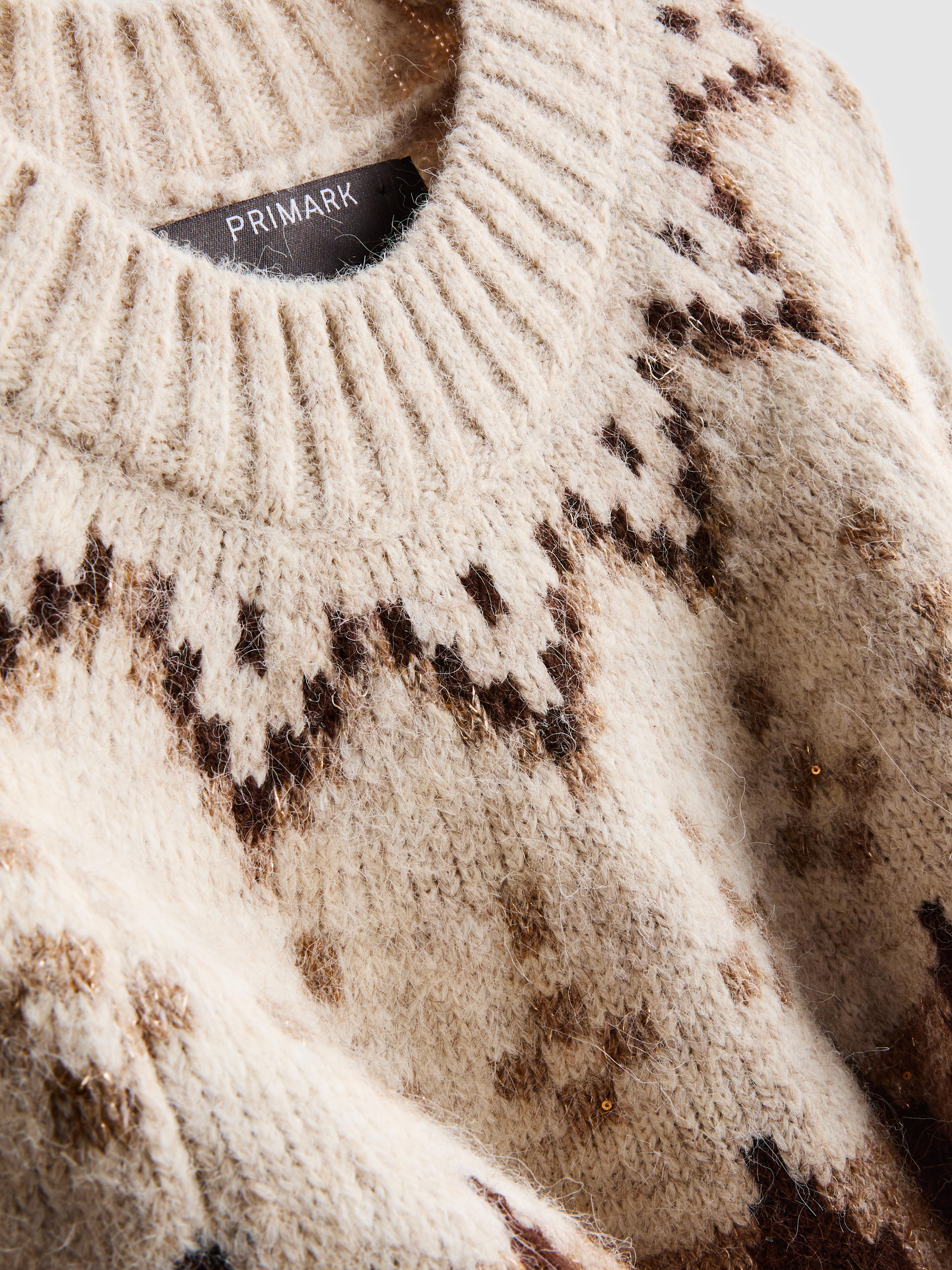 Knitted Crew Neck Jumper