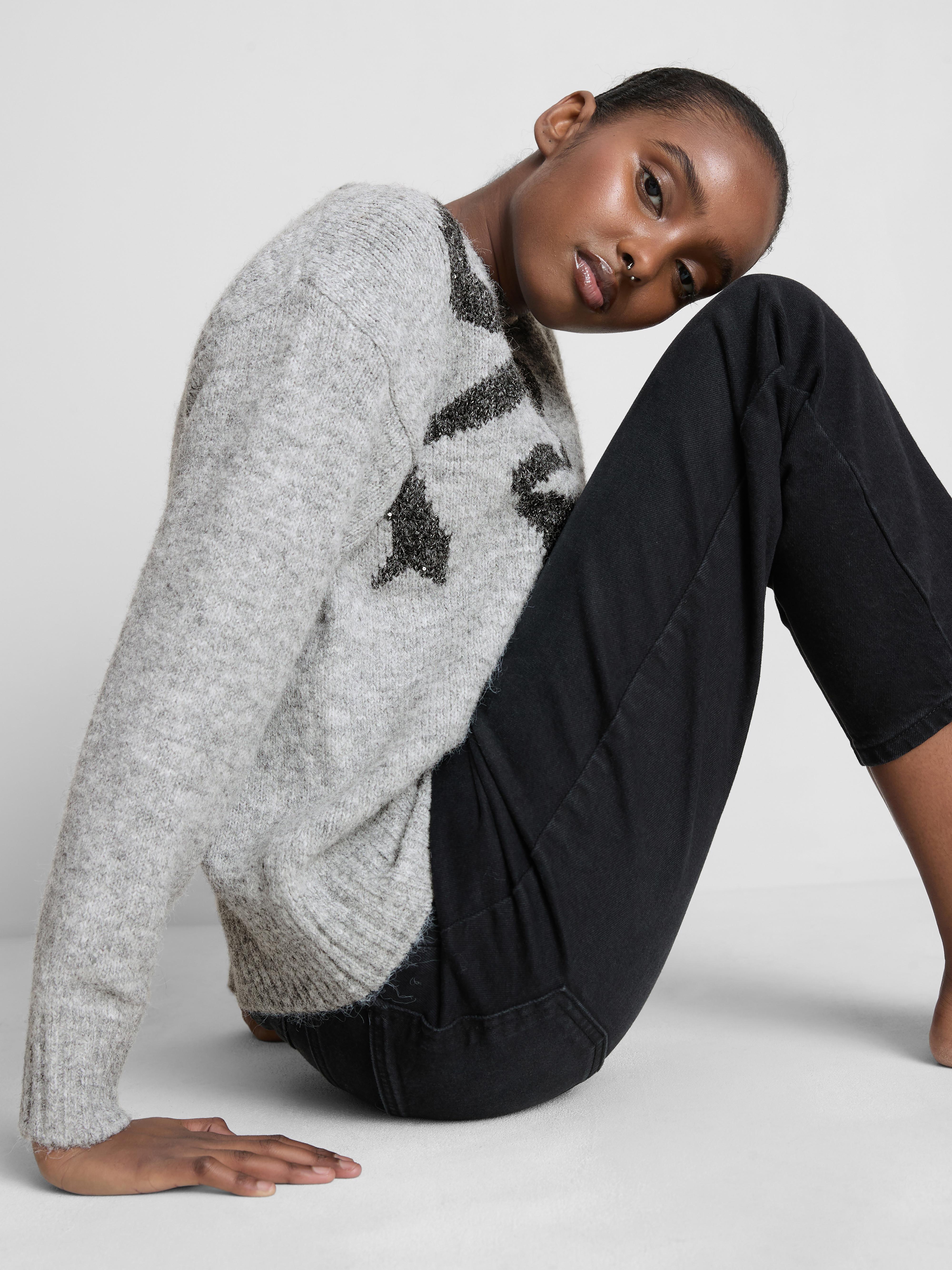 Strickpullover mit Argylemuster