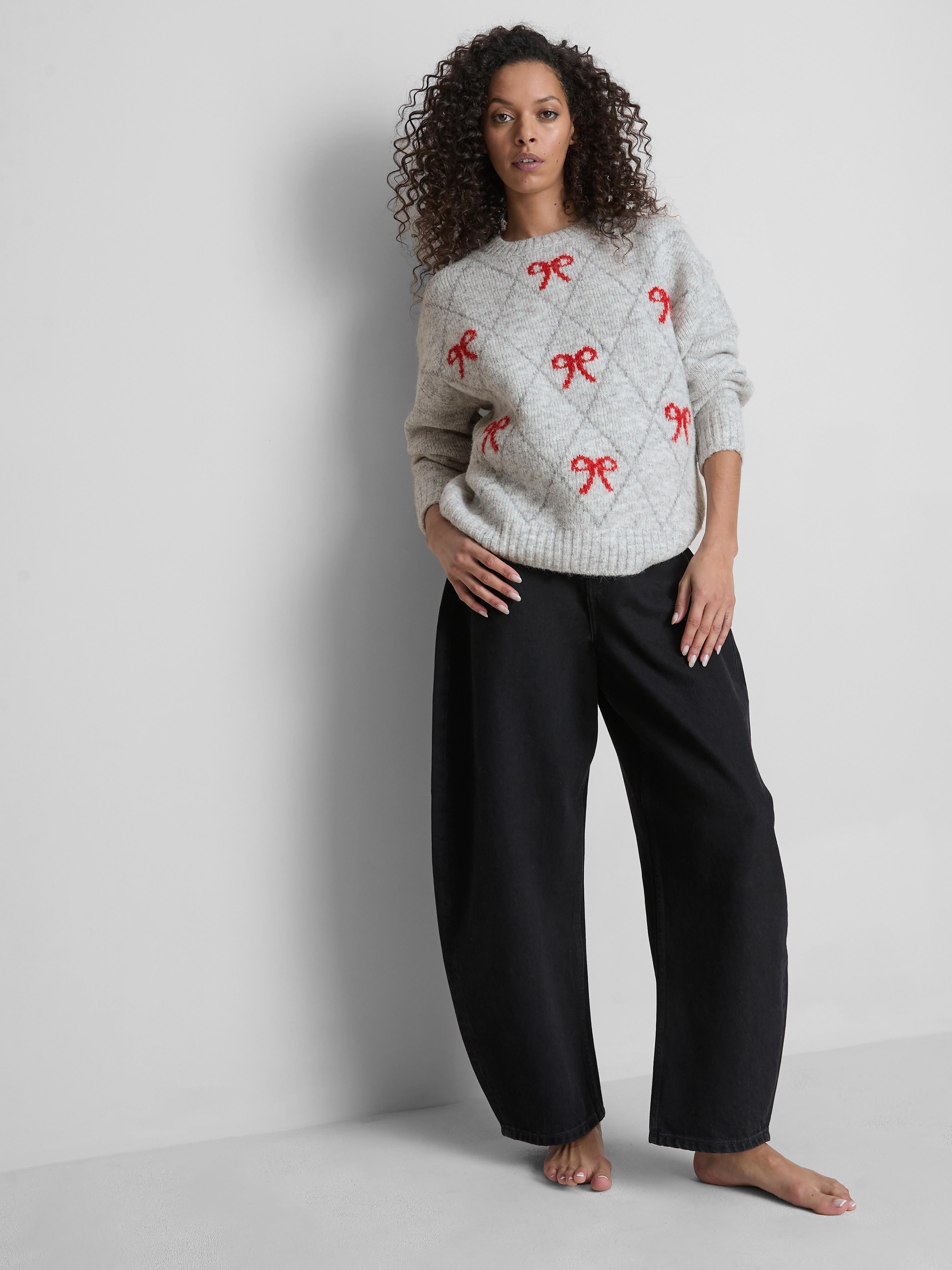 Knitted Crew Neck Jumper