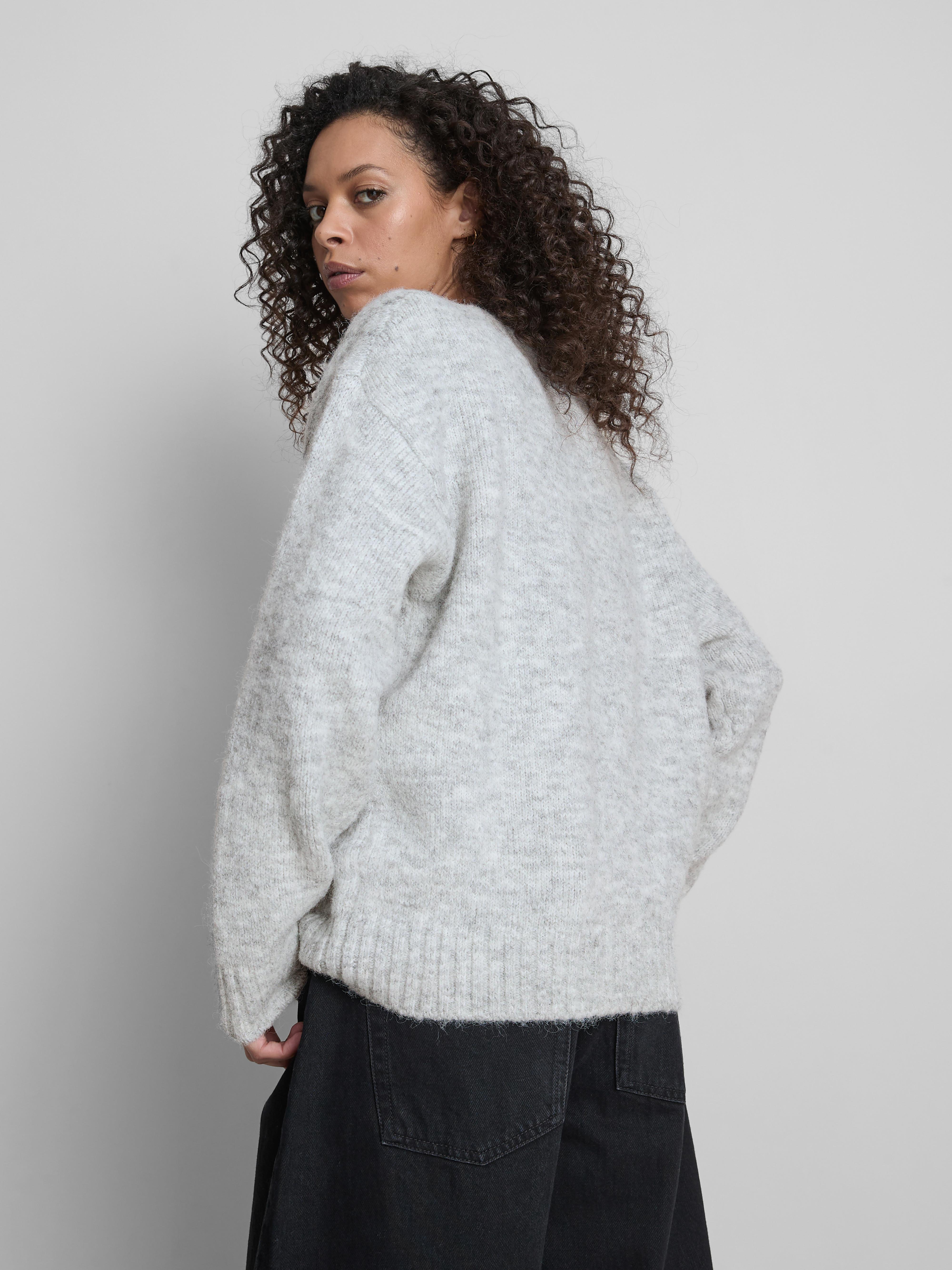 Knitted Crew Neck Jumper