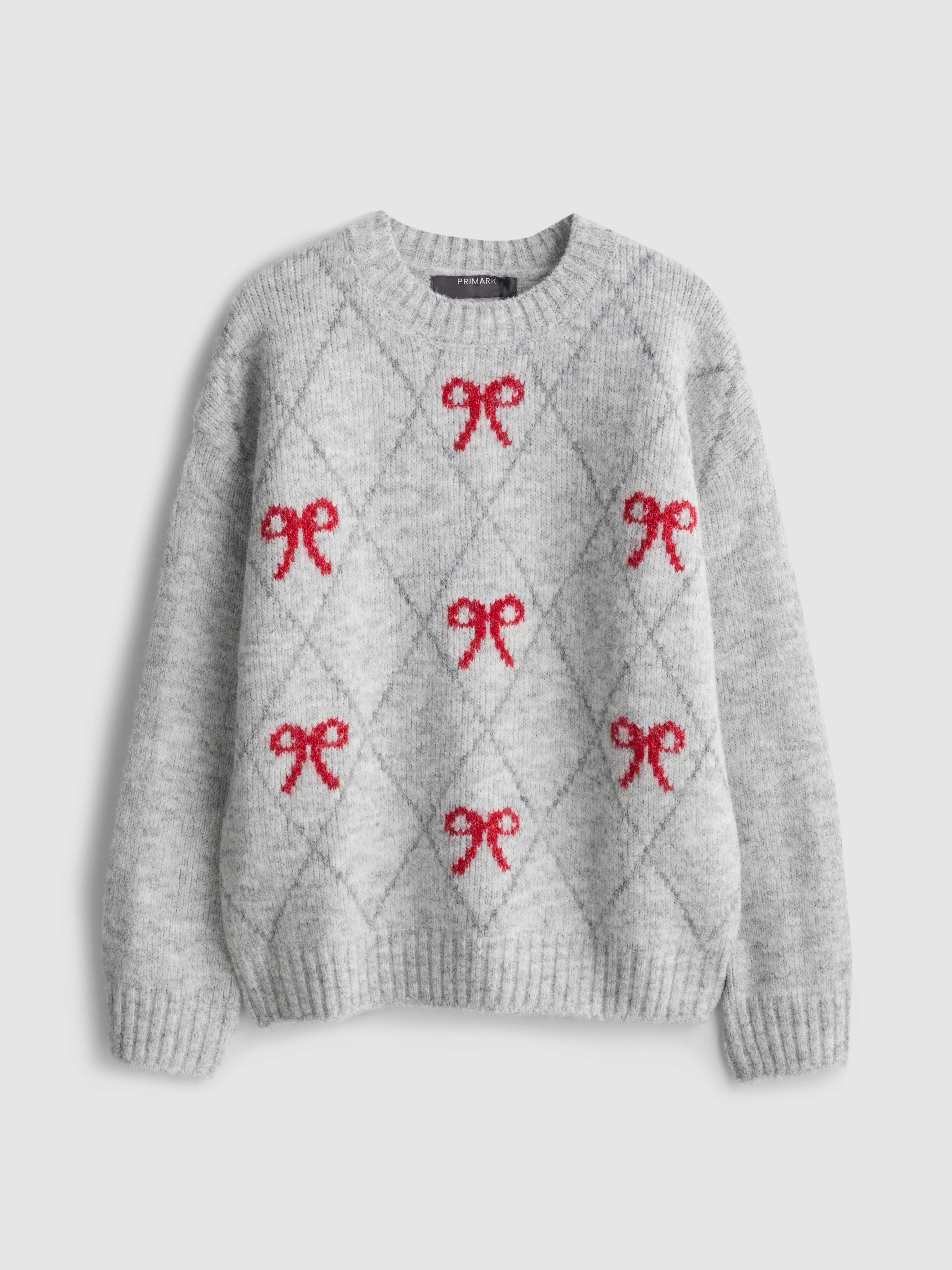 Knitted Crew Neck Jumper