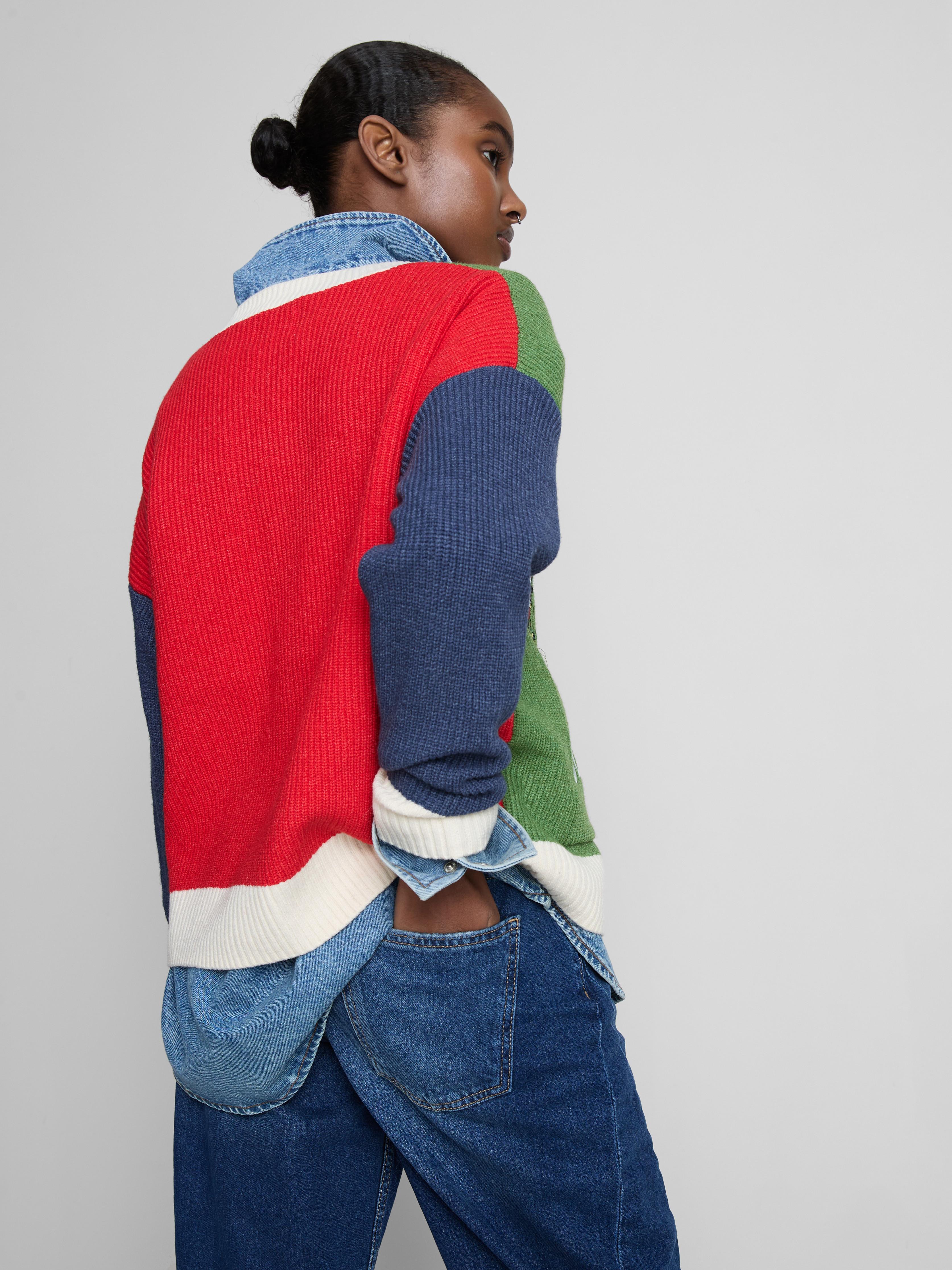 Disney's Mickey Mouse and Minnie Mouse Christmas Cardigan