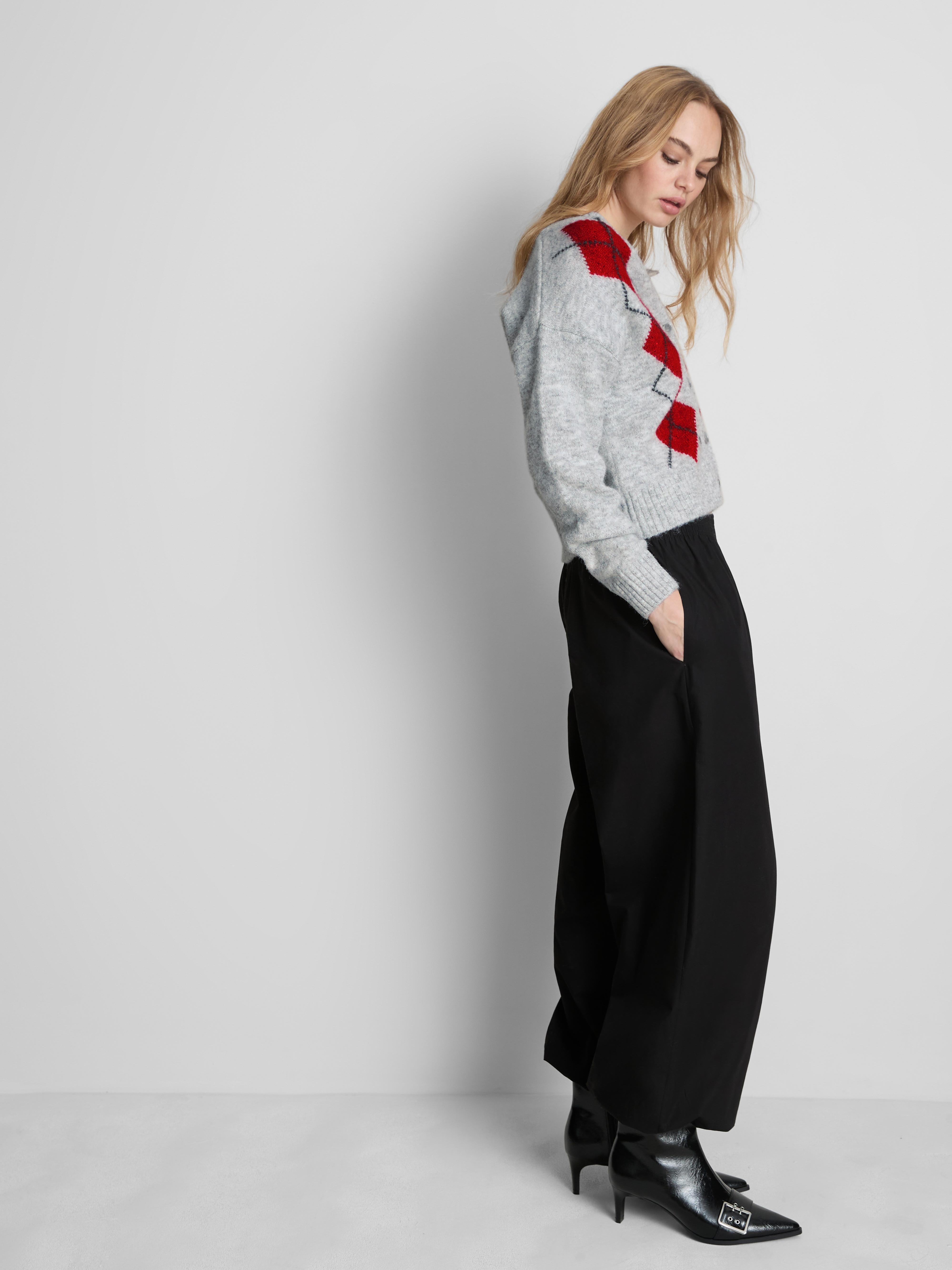 Knitted Round Neck Cardigan