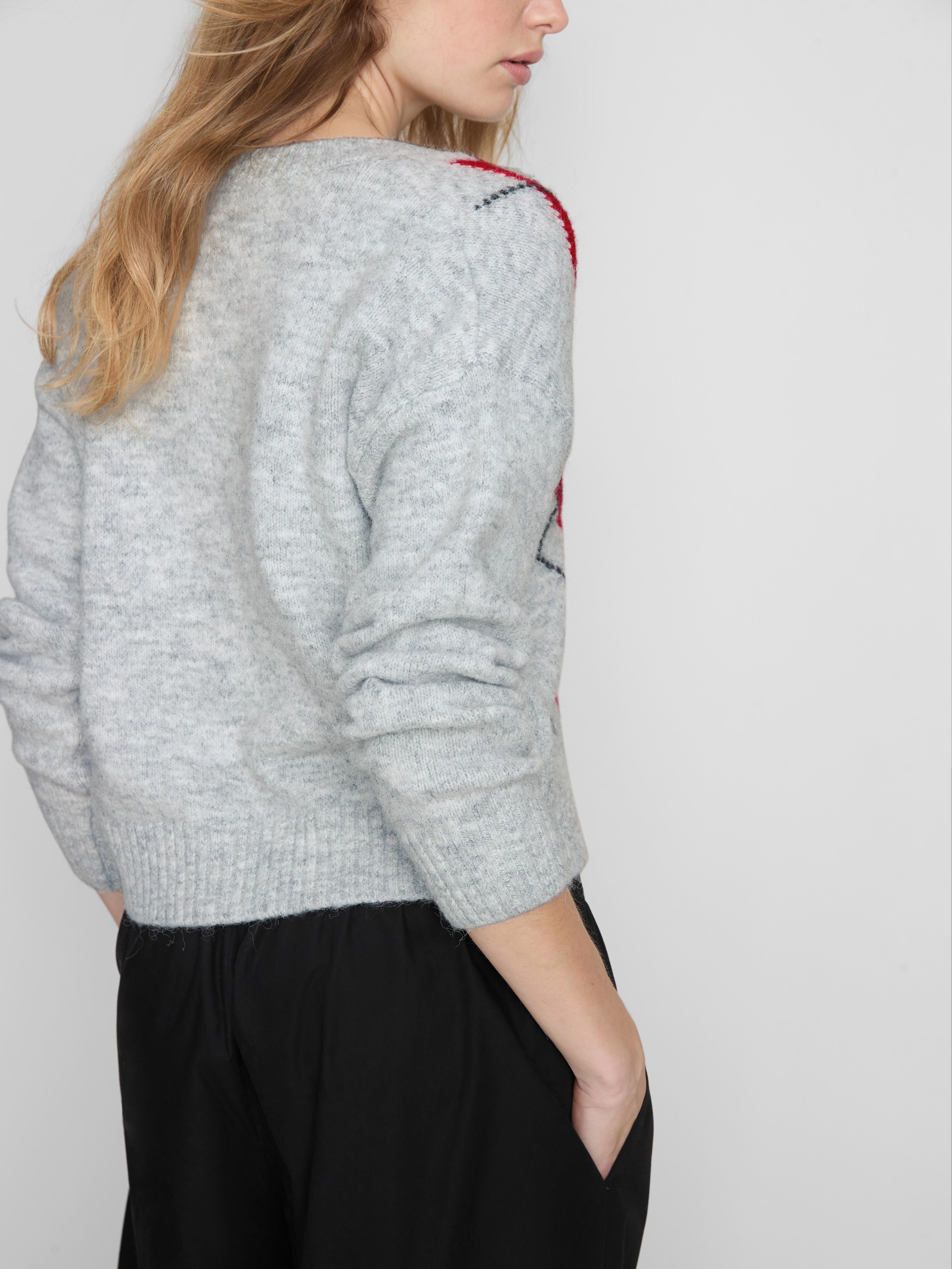 Knitted Round Neck Cardigan