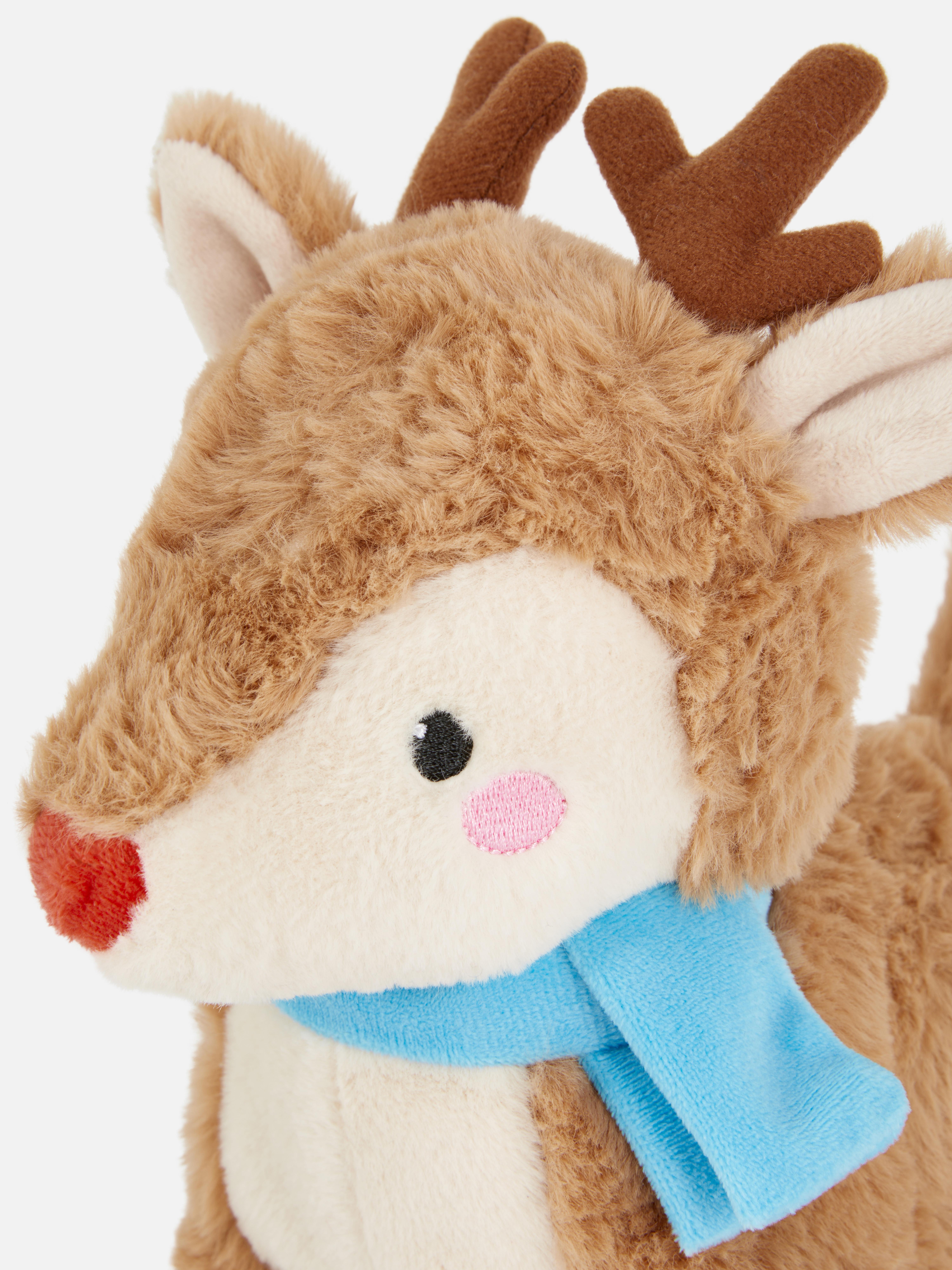 Peluche renne de Noël