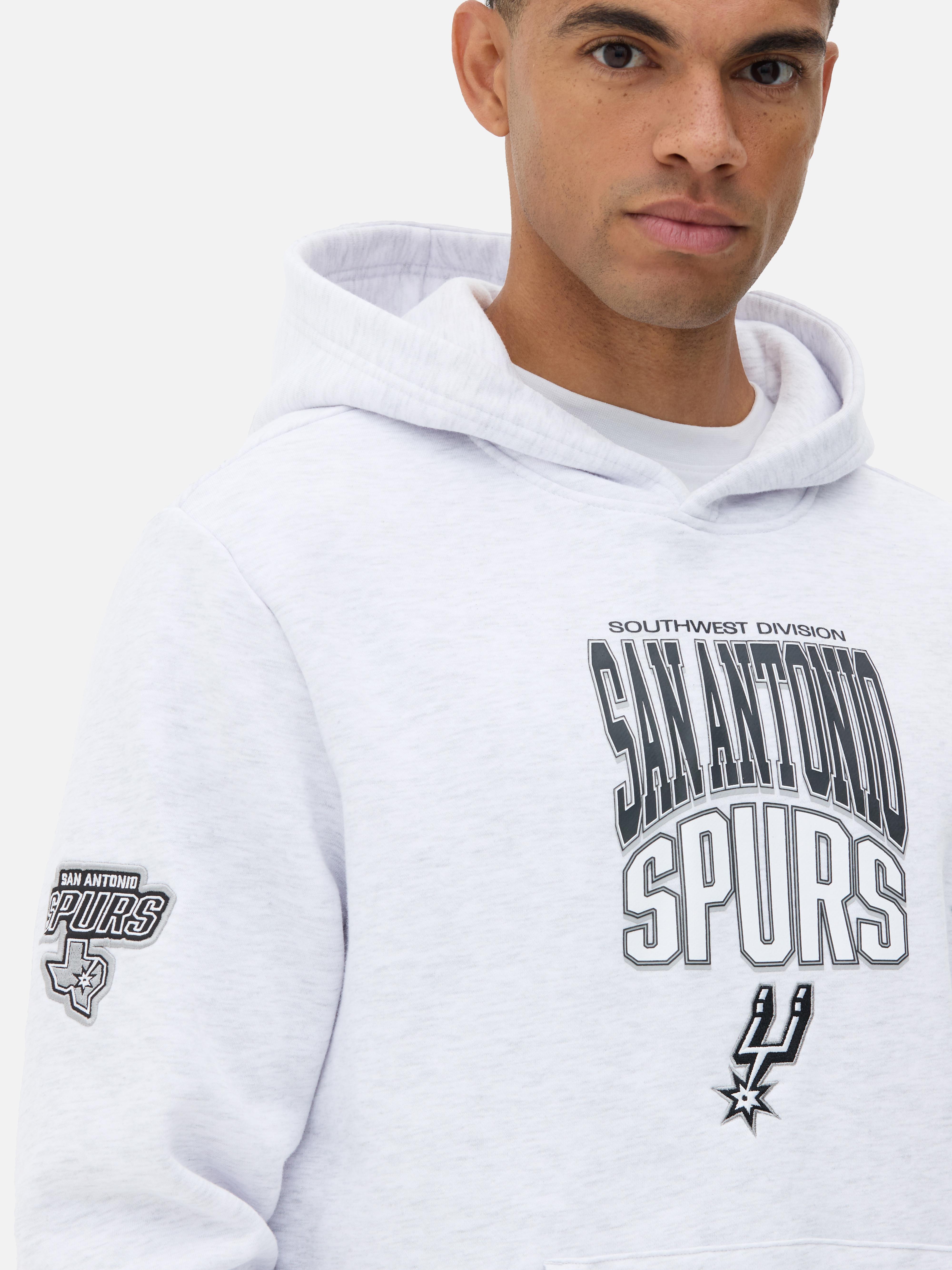 Women's Gray Heather NBA San Antonio Spurs Hoodie
