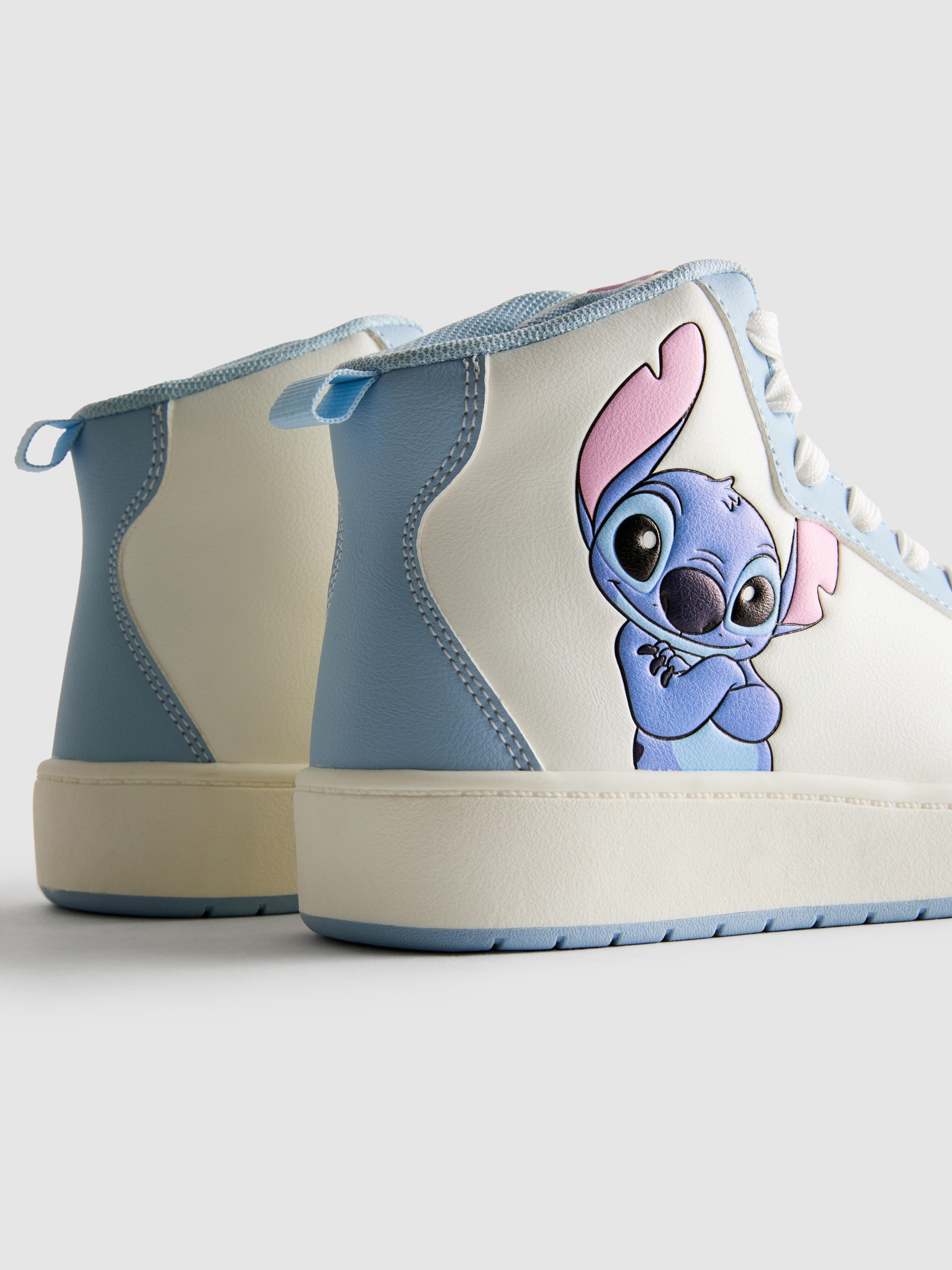 Girls Blue Disney’s Stitch High Tops