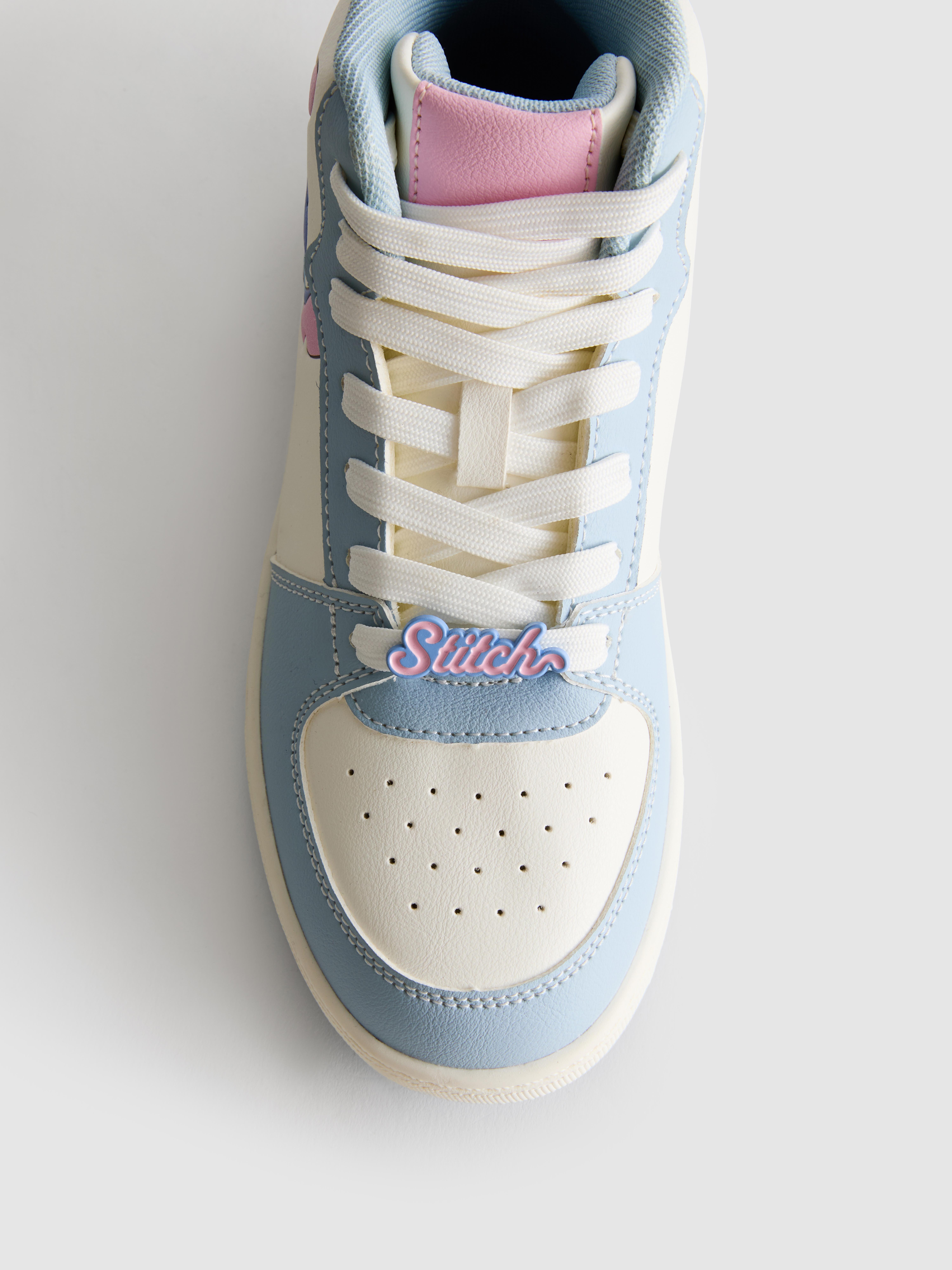 Girls Blue Disney’s Stitch High Tops