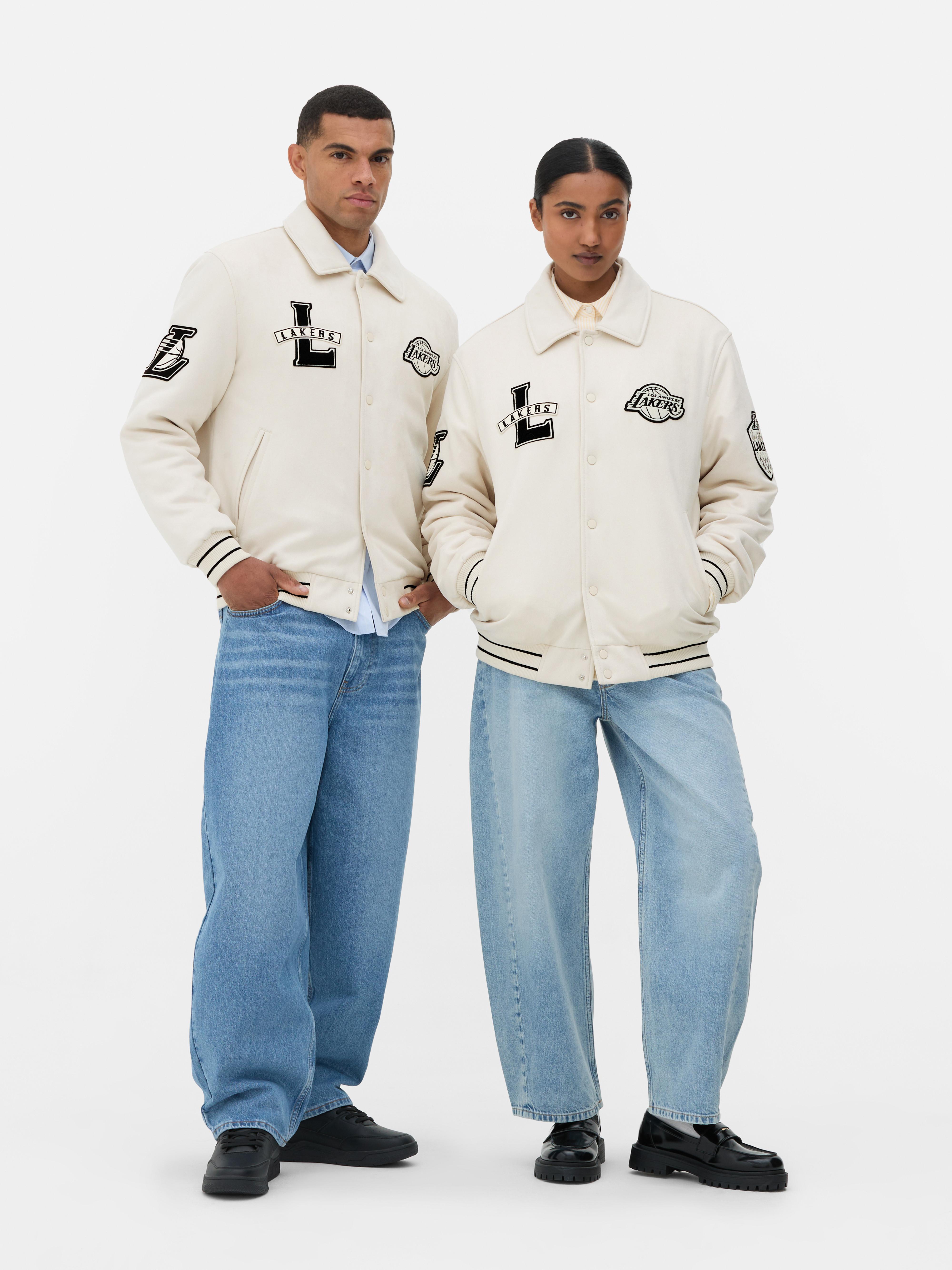 NBA Los Angeles Lakers Collared Varsity Jacket