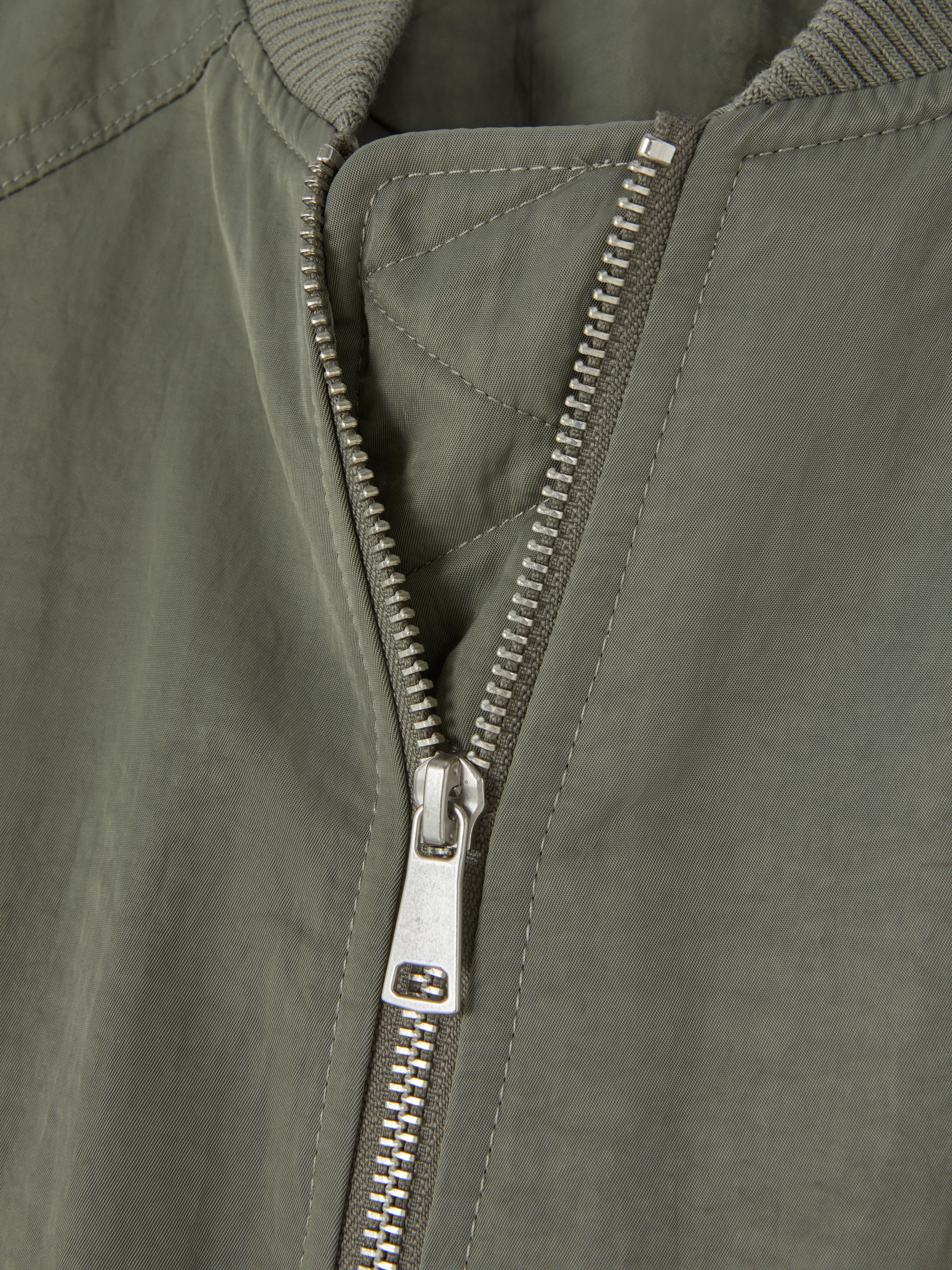 Blouson bomber à manches ruchées Rita Ora