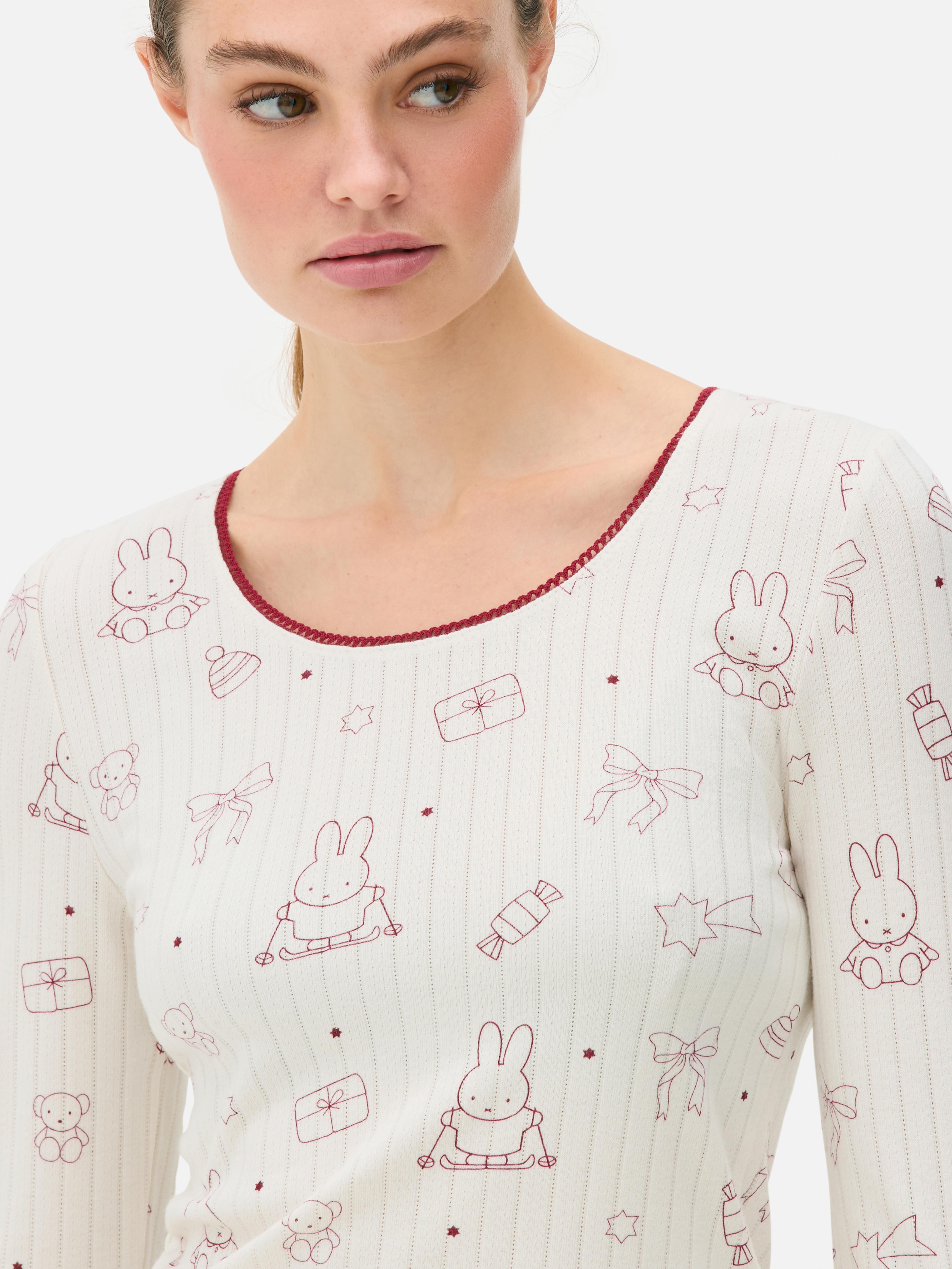 Miffy Long Sleeve Pyjama Top