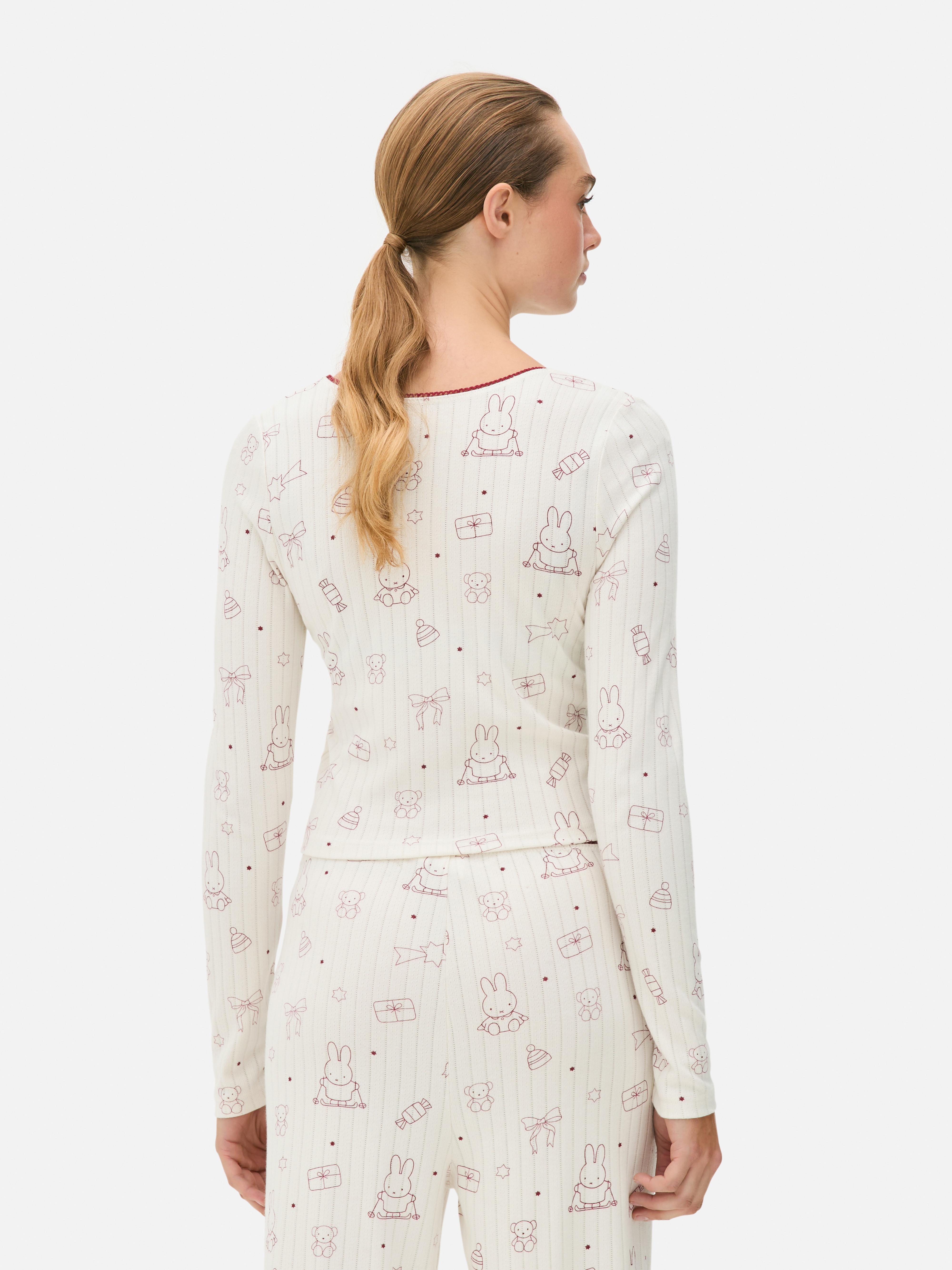 Miffy Long Sleeve Pyjama Top