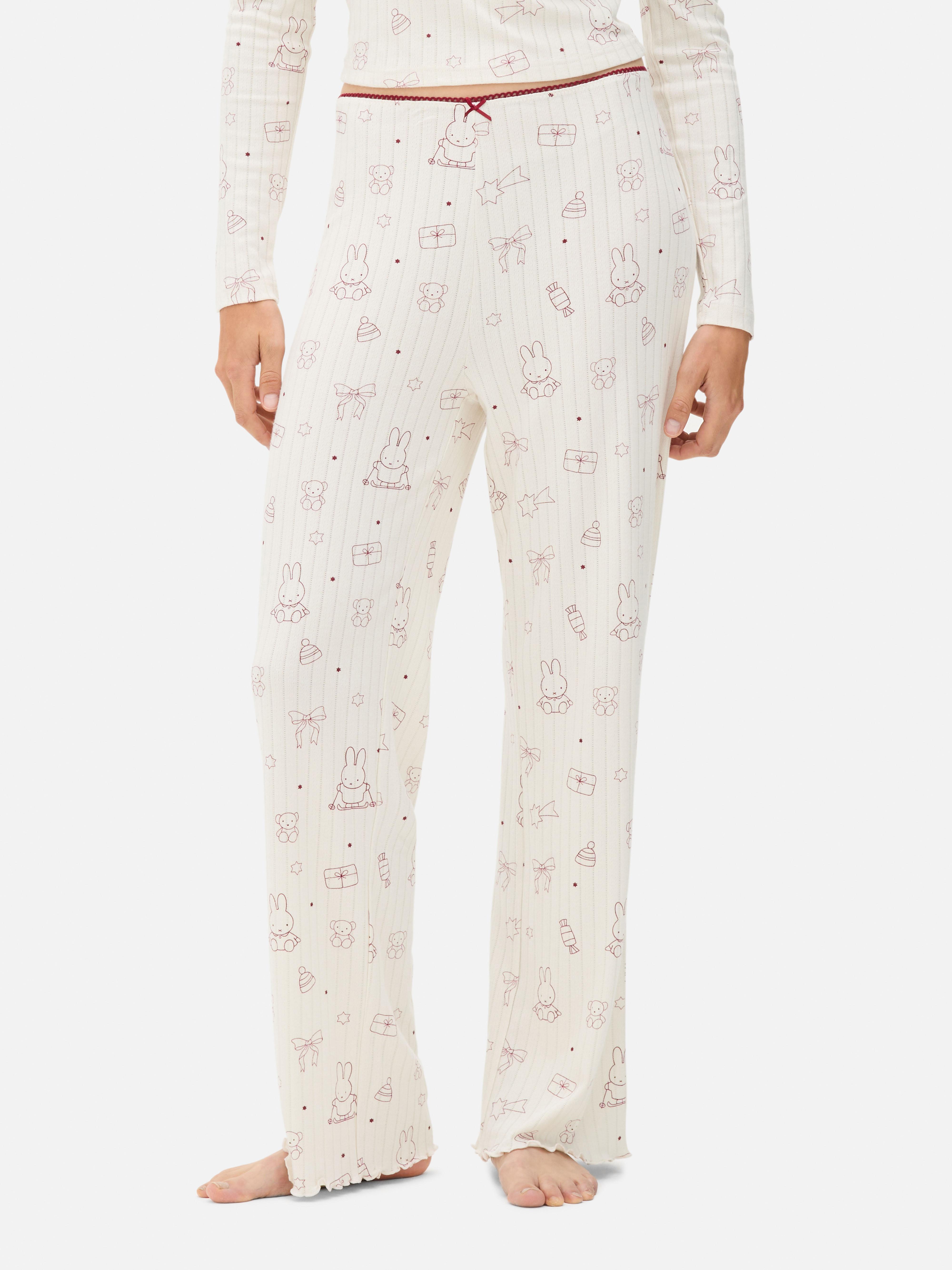 Pyjamabroek met rechte pijpen Nijntje