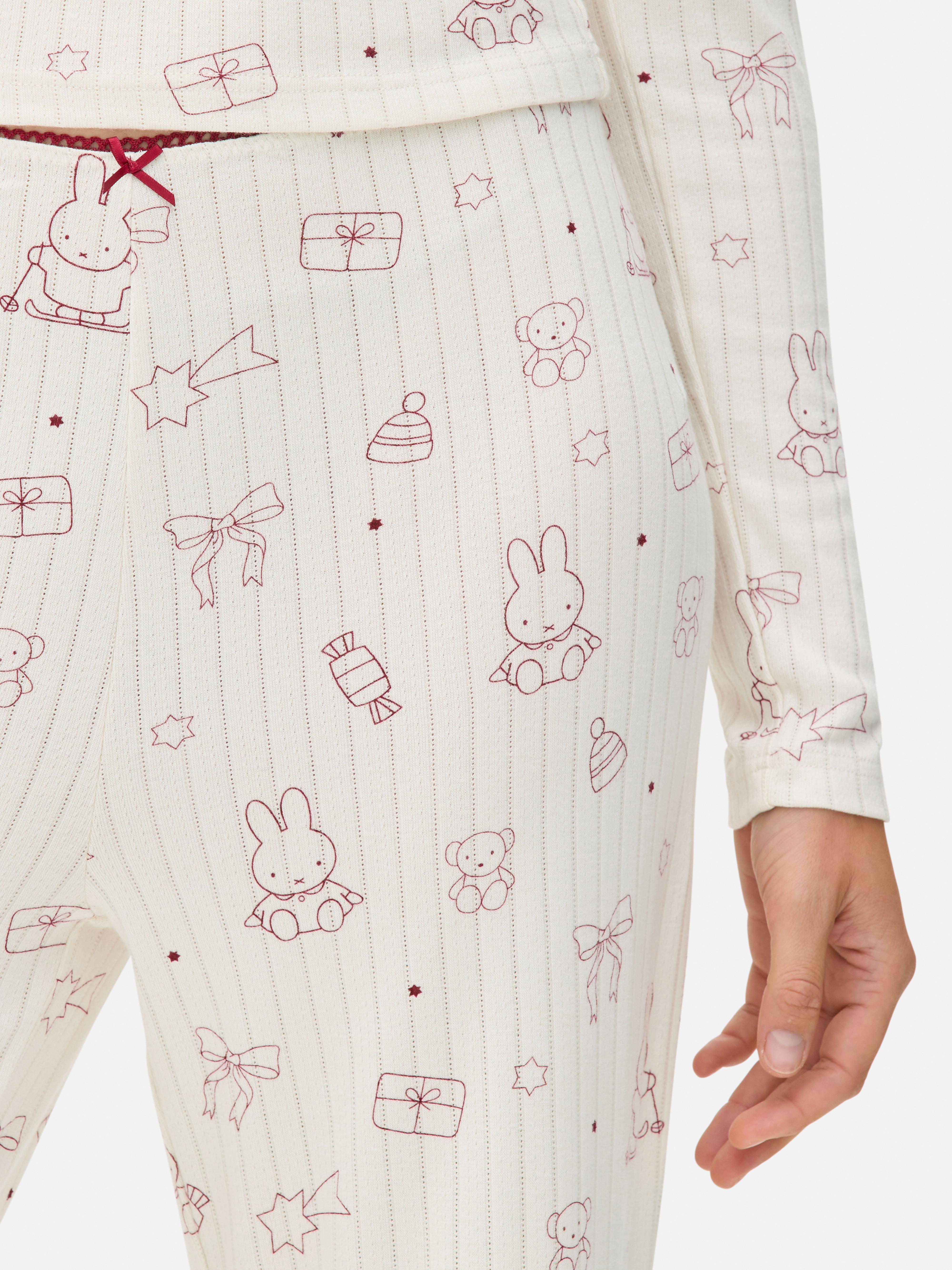Pyjamabroek met rechte pijpen Nijntje