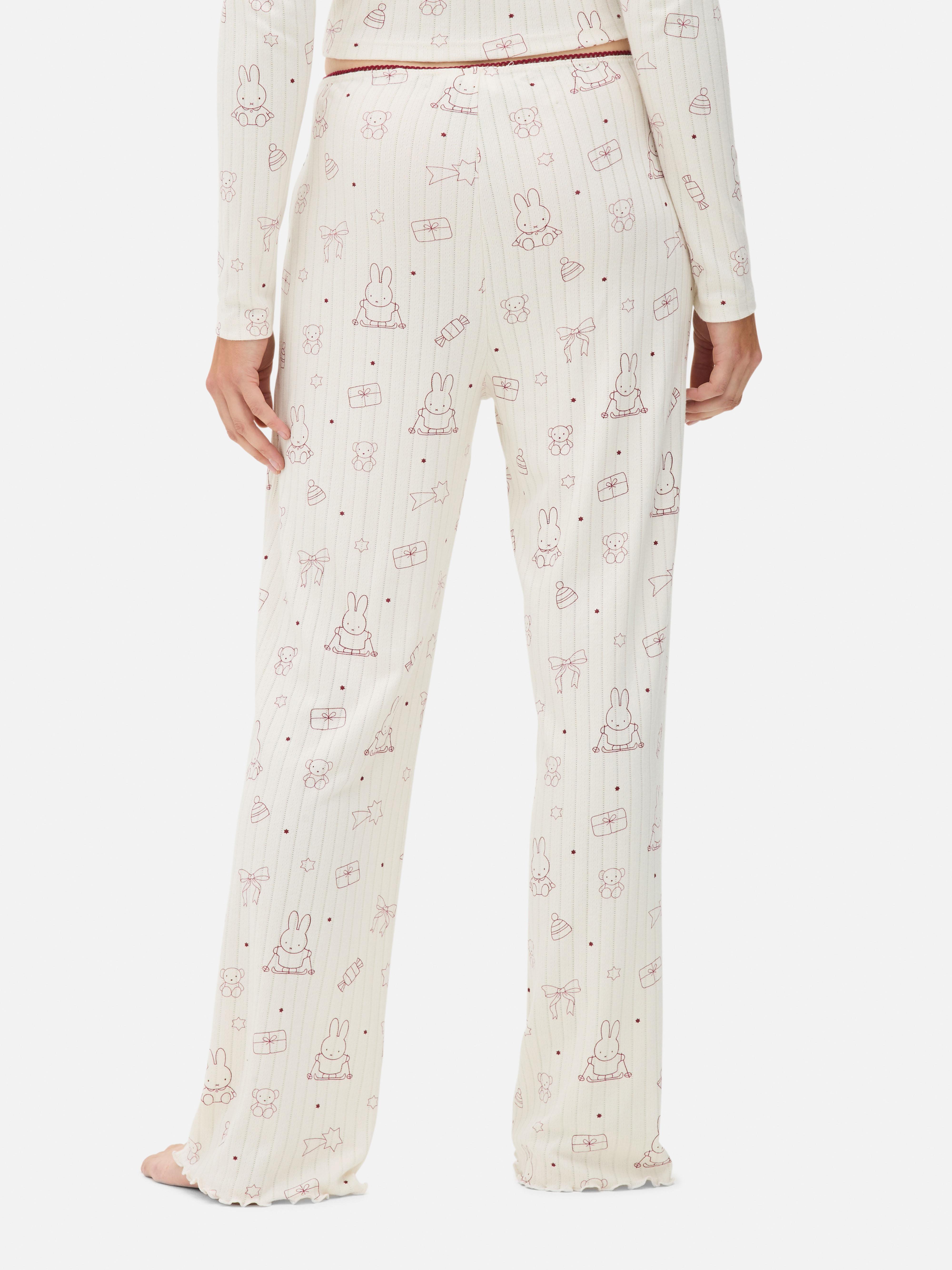 Pyjamabroek met rechte pijpen Nijntje