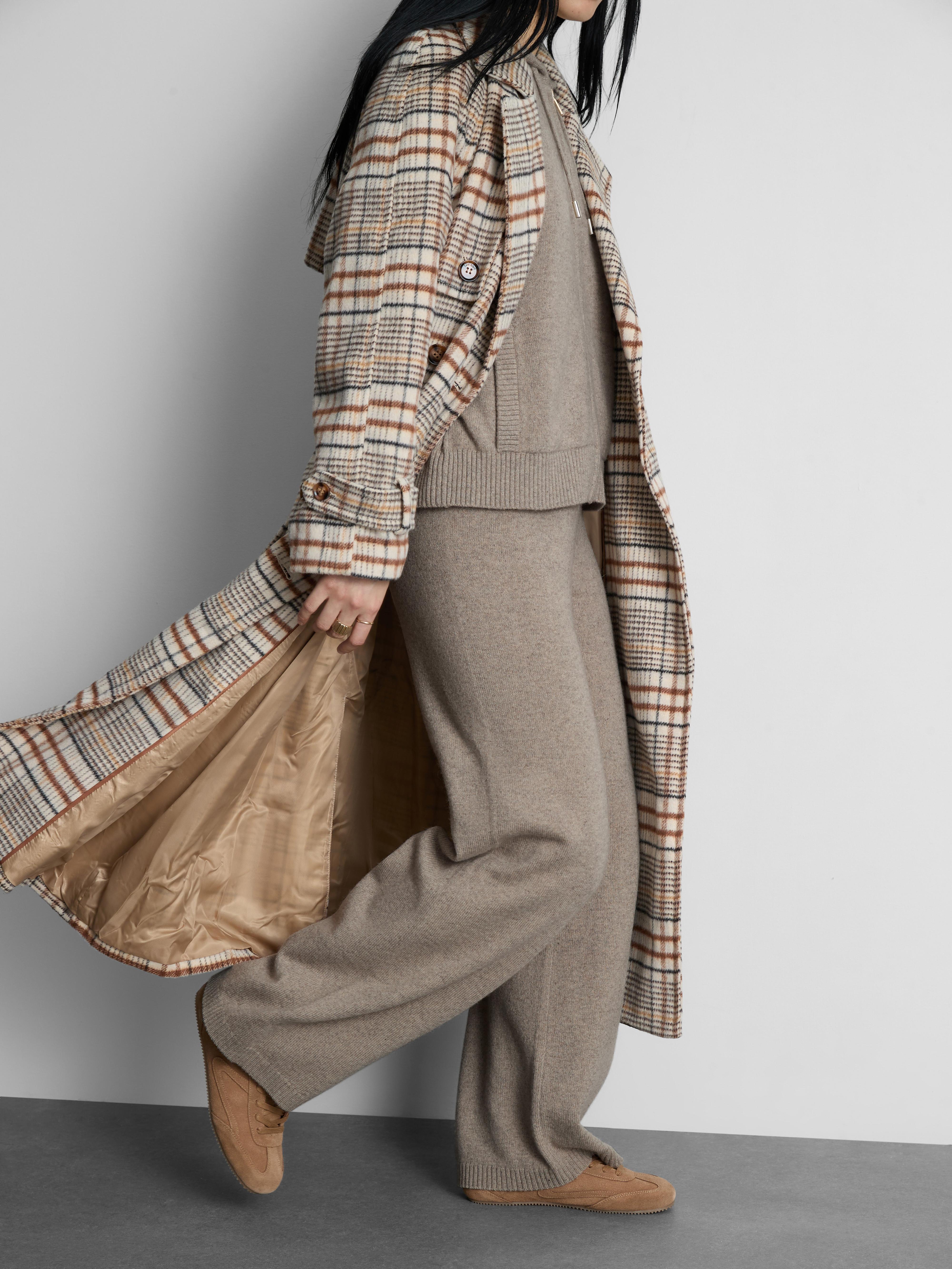 The Edit Cosy Ribbed Trousers