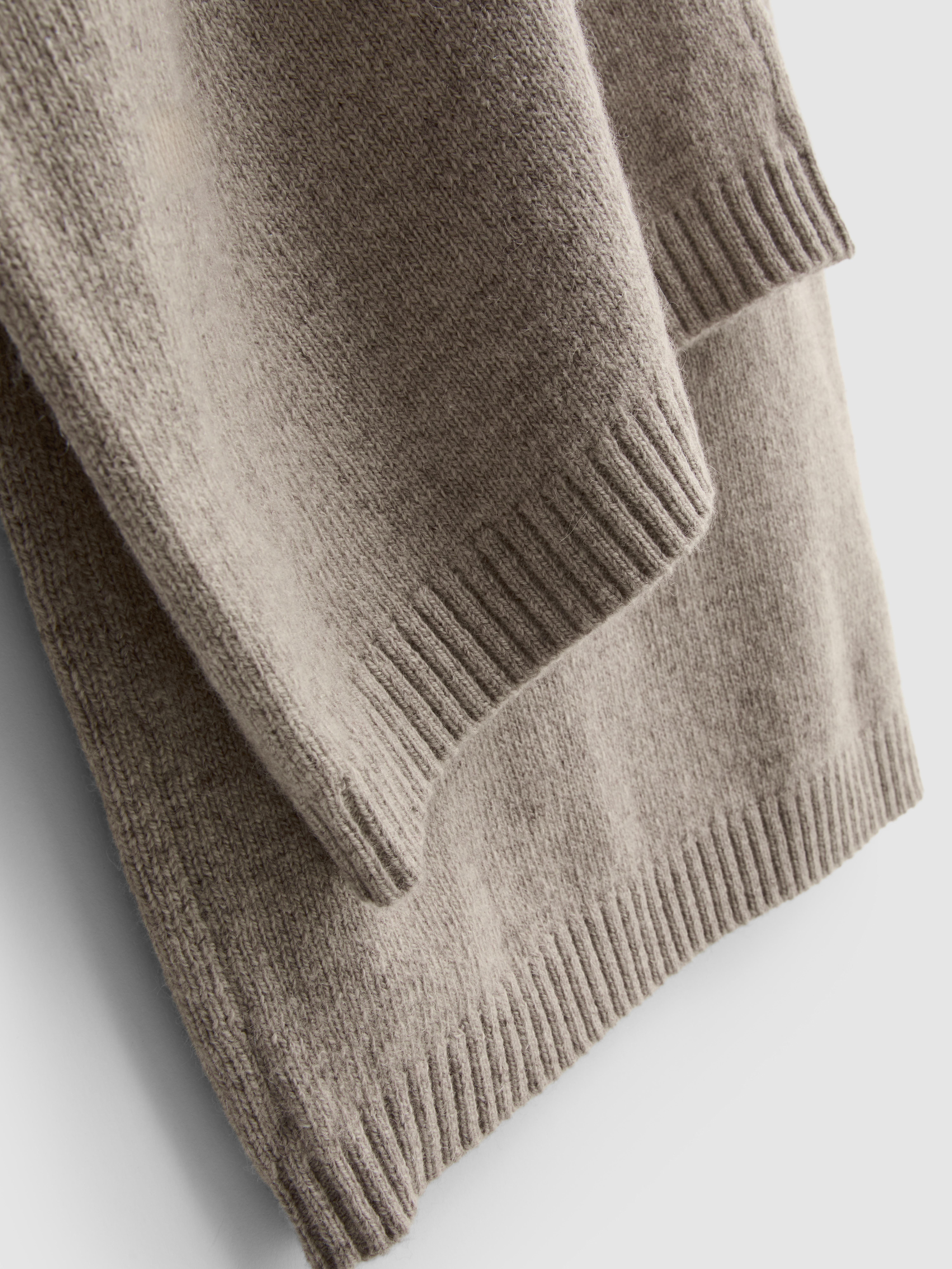 The Edit Cosy Ribbed Trousers