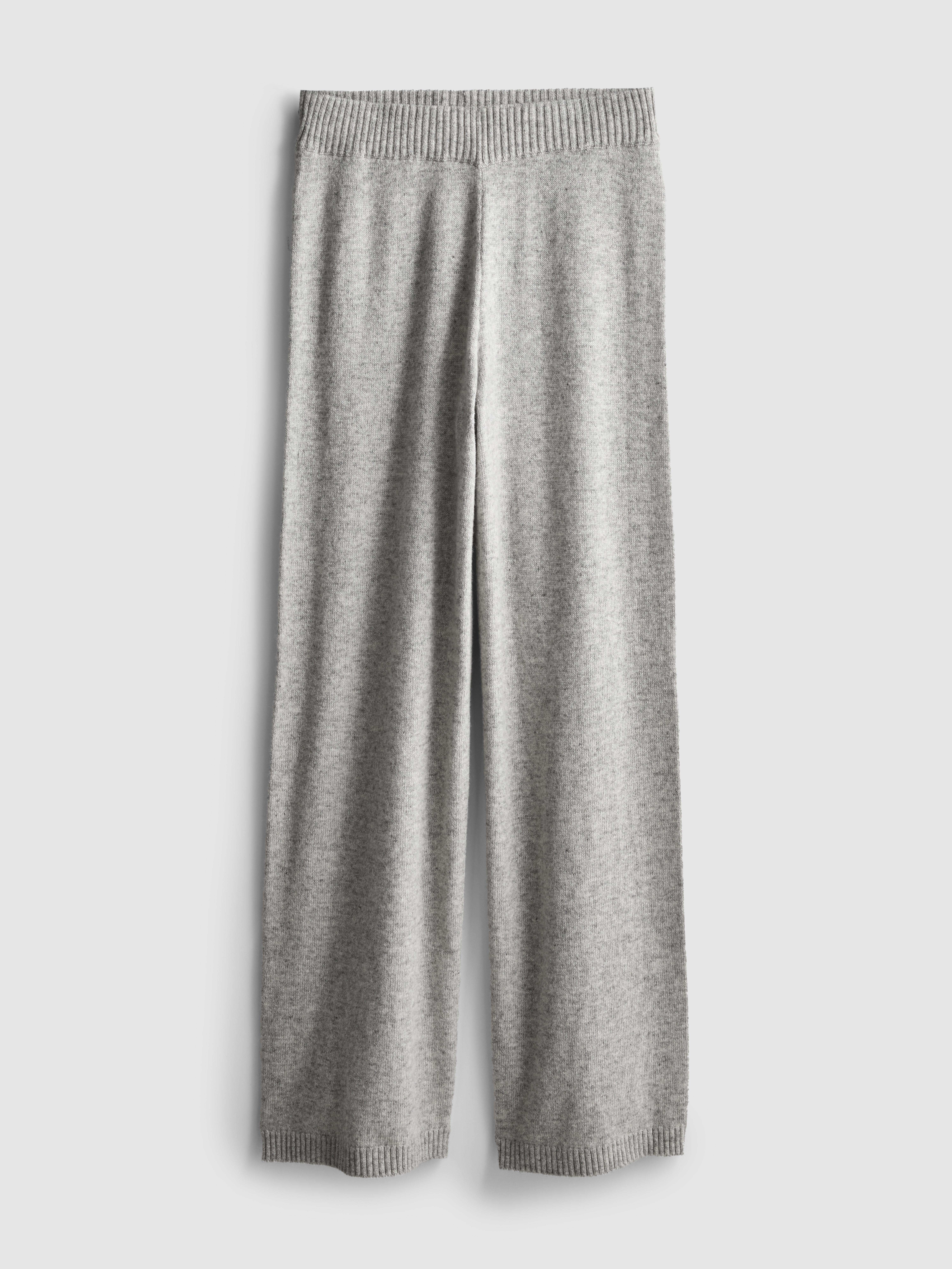 Women's Gray Heather The Edit Cozy Ribbed Pants