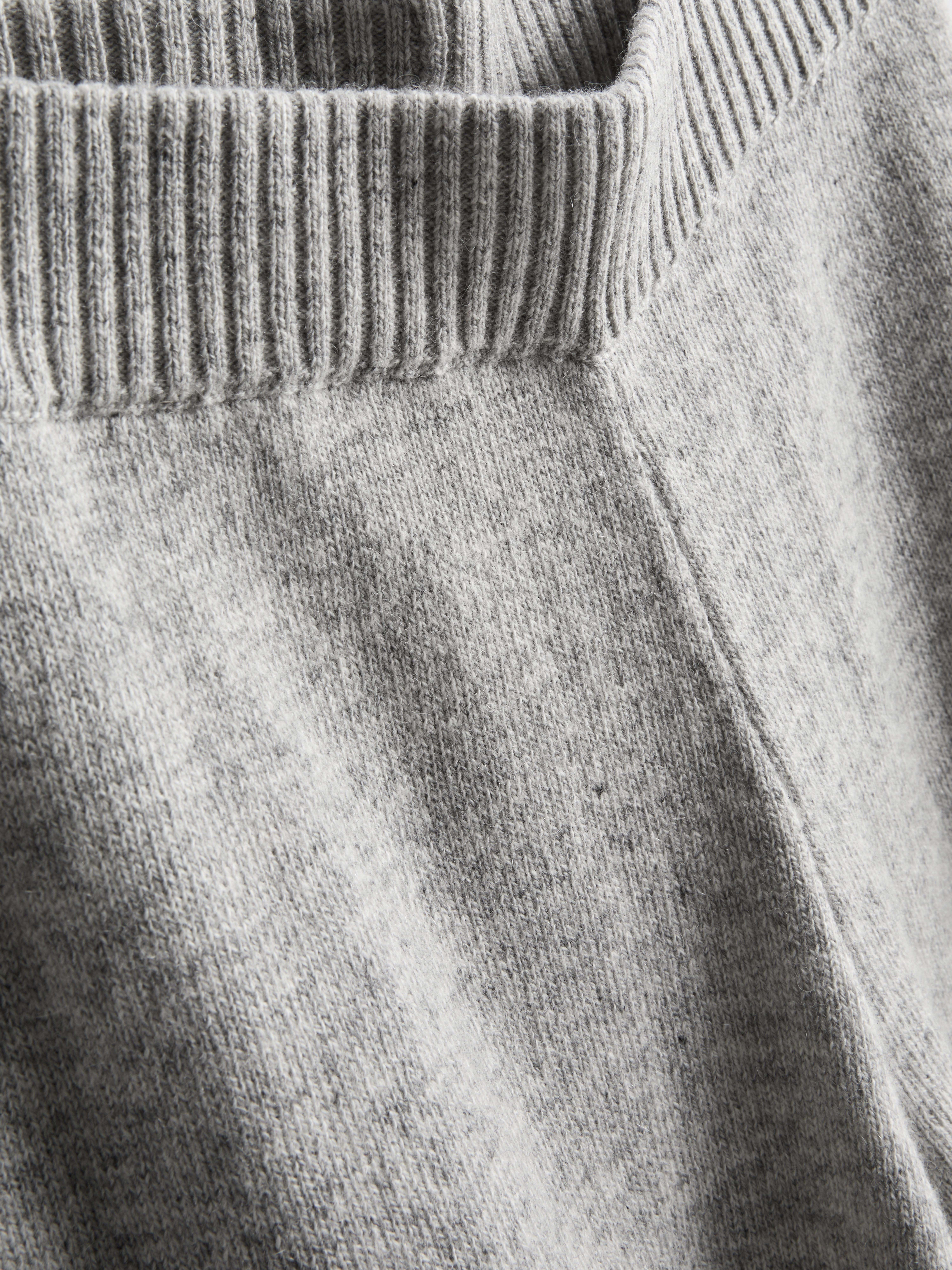 Women's Gray Heather The Edit Cozy Ribbed Pants