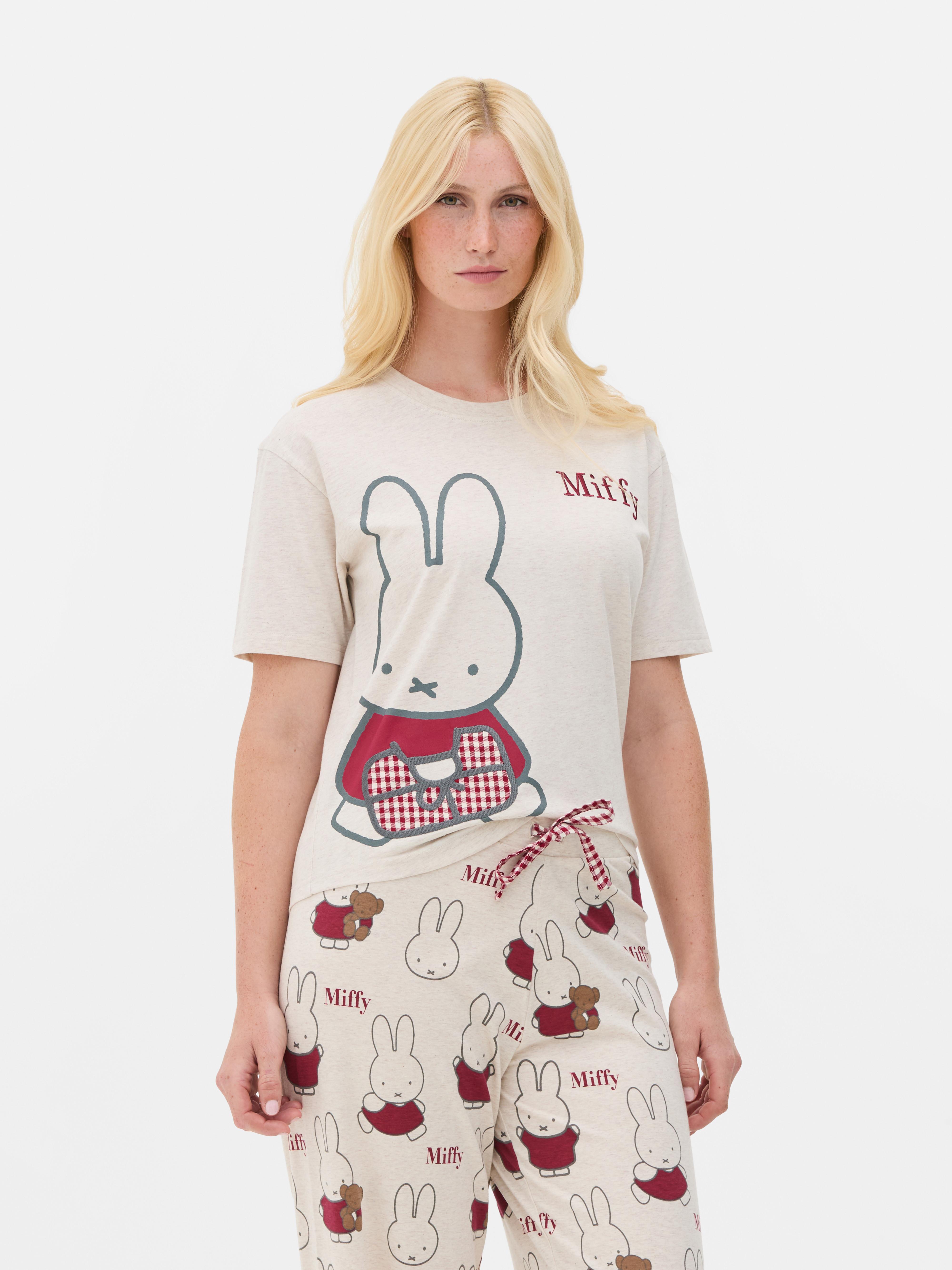 „Miffy“ Schlafanzugoberteil aus Baumwollmischung