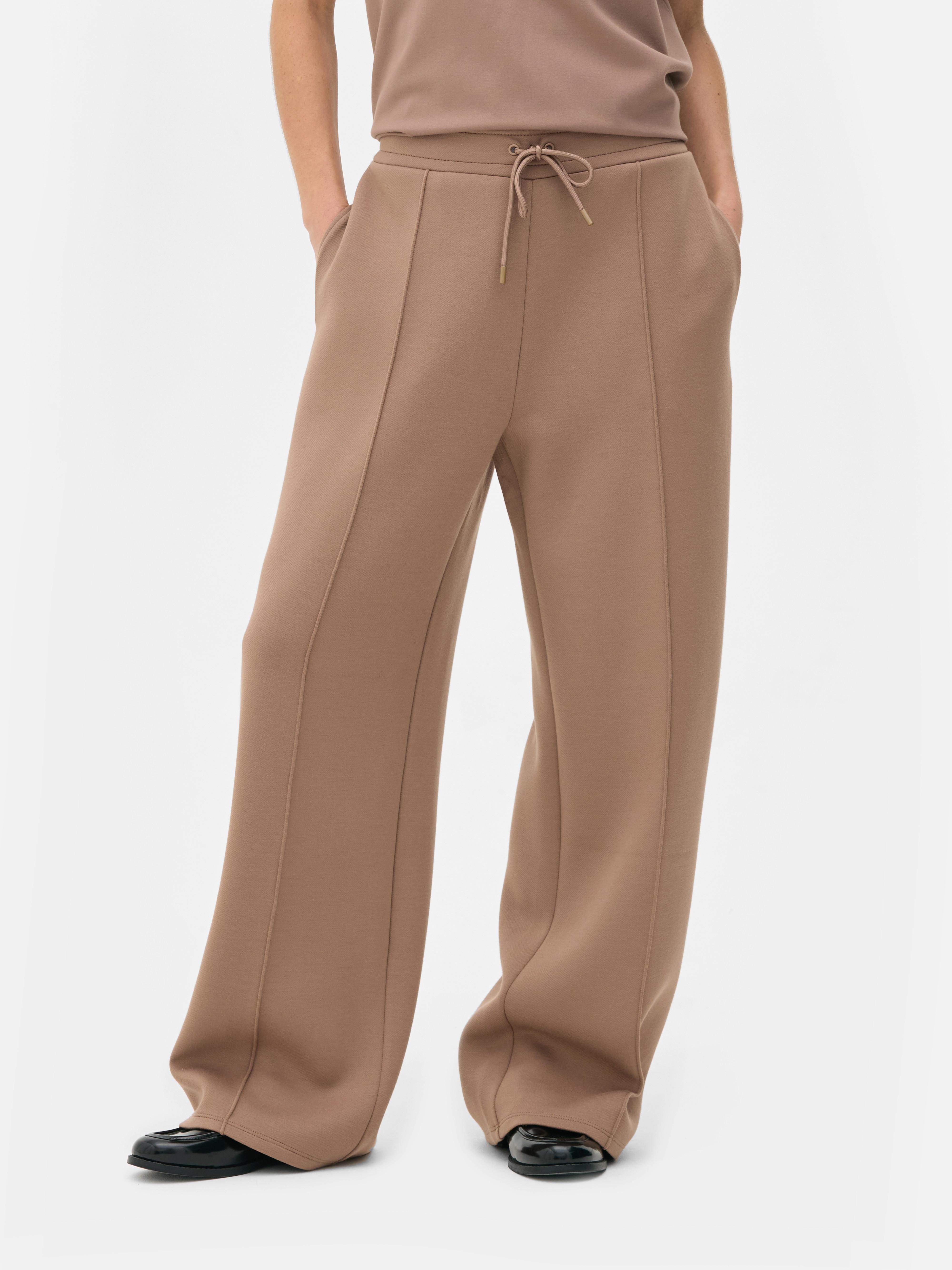 The Edit Relaxed Wide Leg Joggers