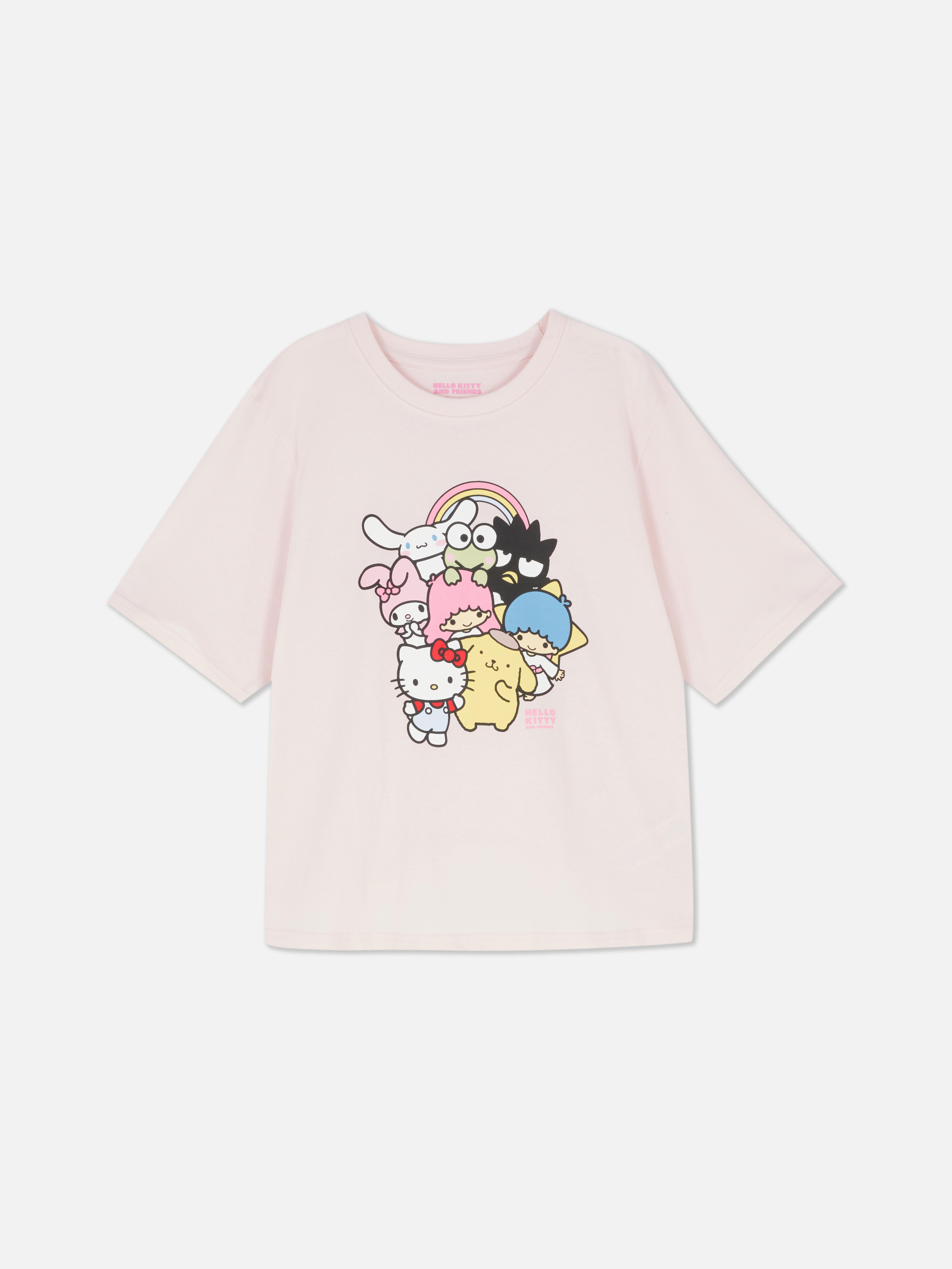 Hello Kitty And Friends Graphic Pajama Top
