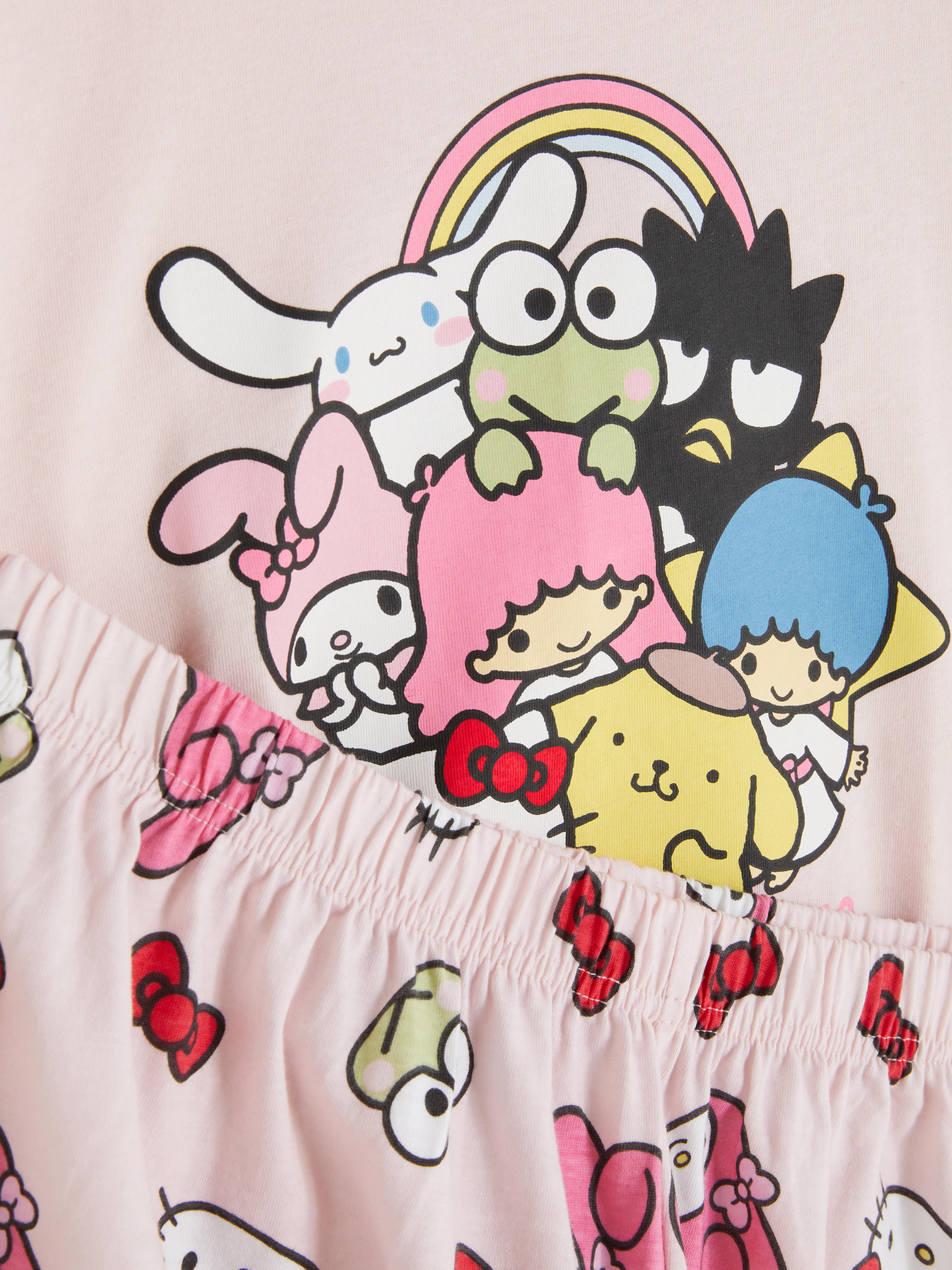 Hello Kitty And Friends Graphic Pajama Top