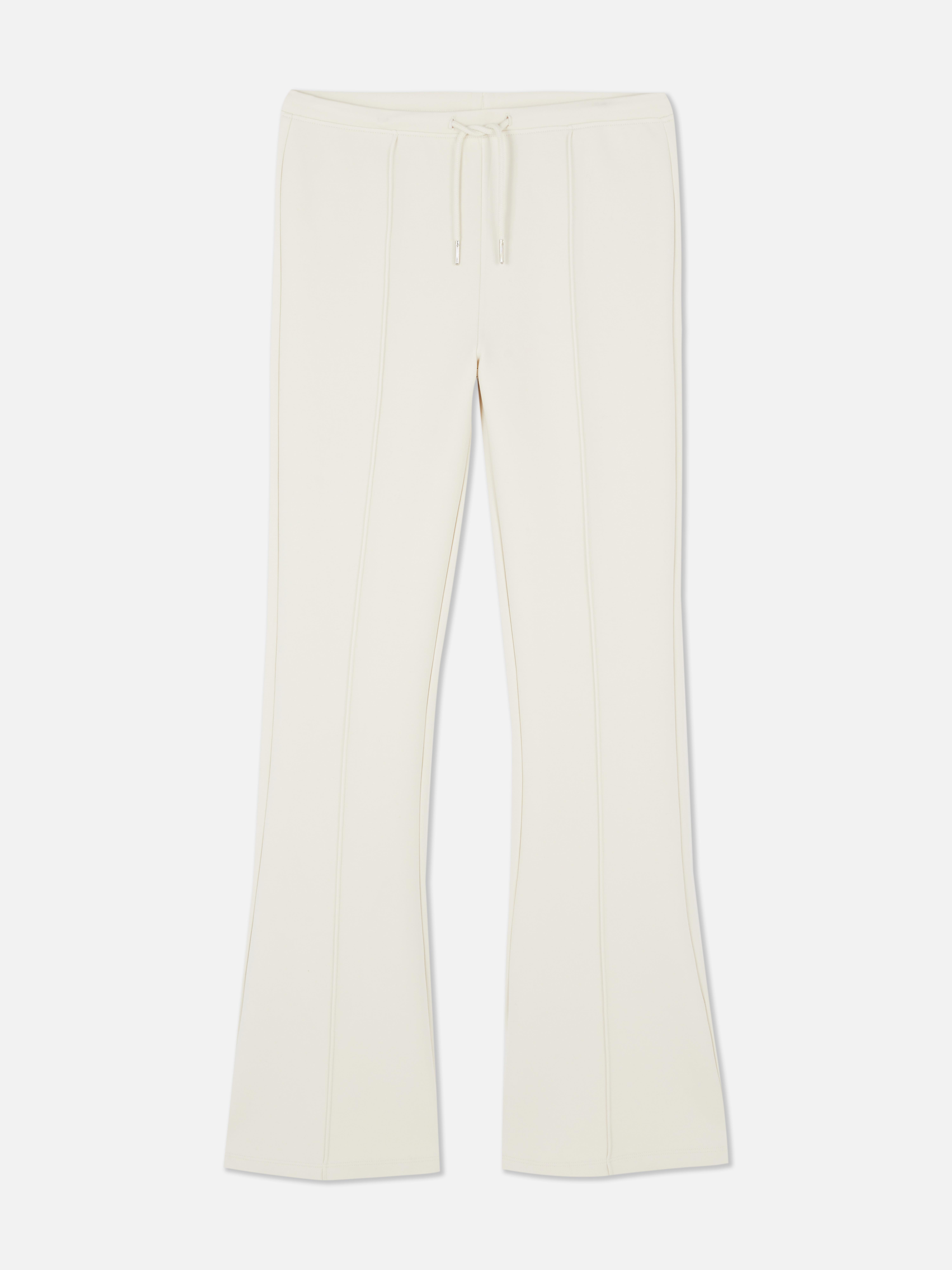 Pantalon évasé à surpiqûres Paula Echevarría