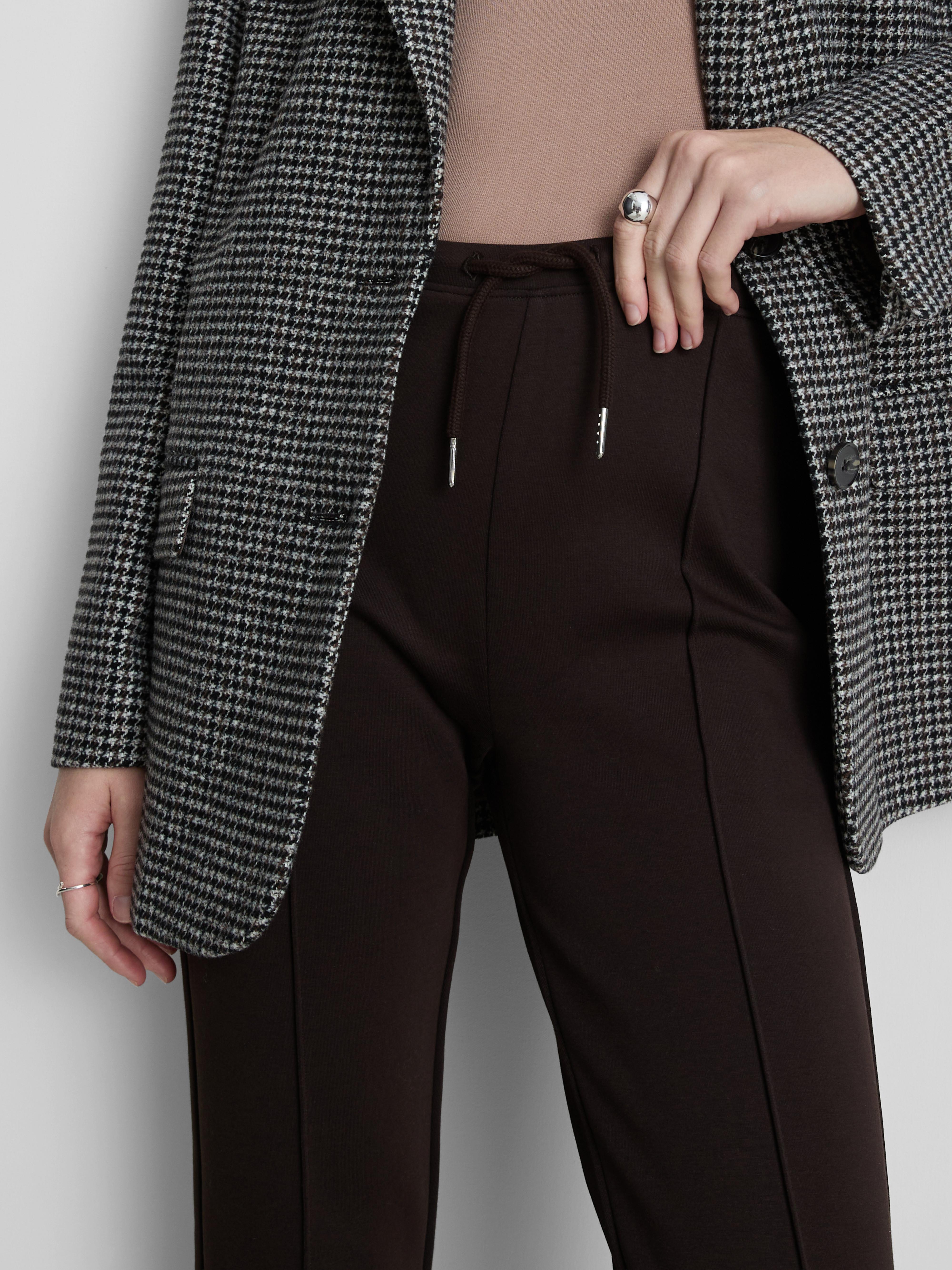 Pantalon évasé à surpiqûres Paula Echevarría