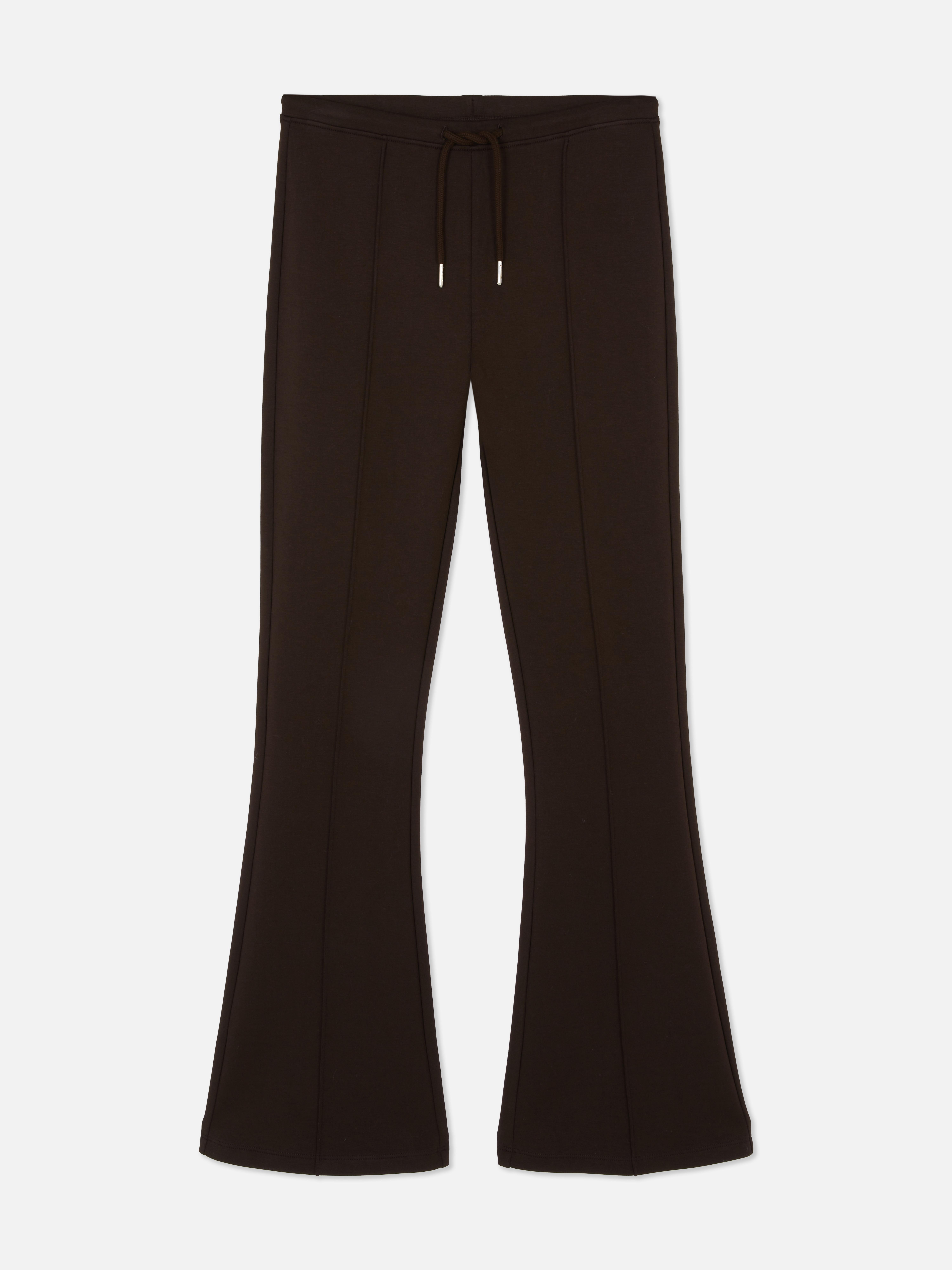 Pantalon évasé à surpiqûres Paula Echevarría