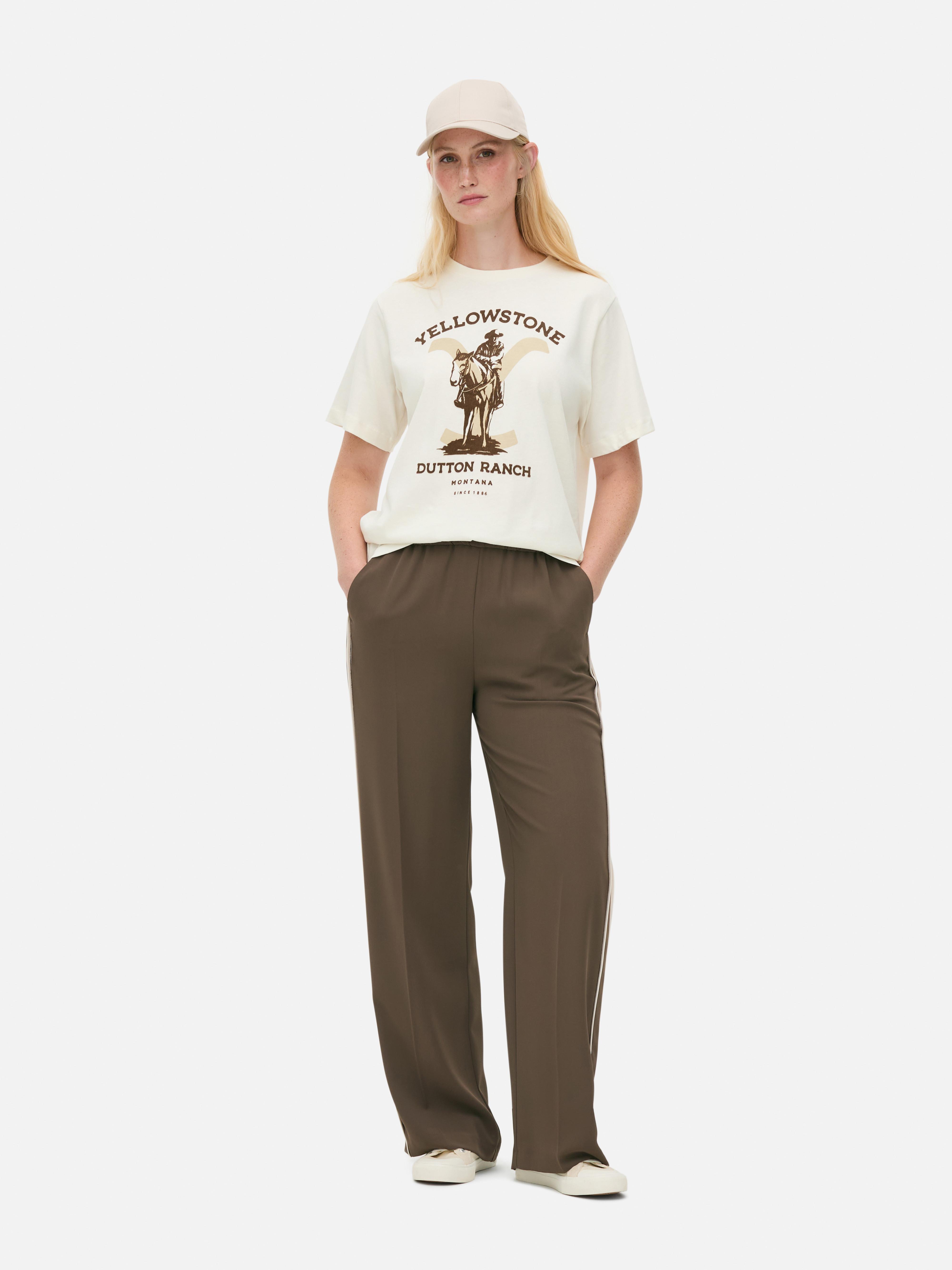 Maglietta con grafica Yellowstone