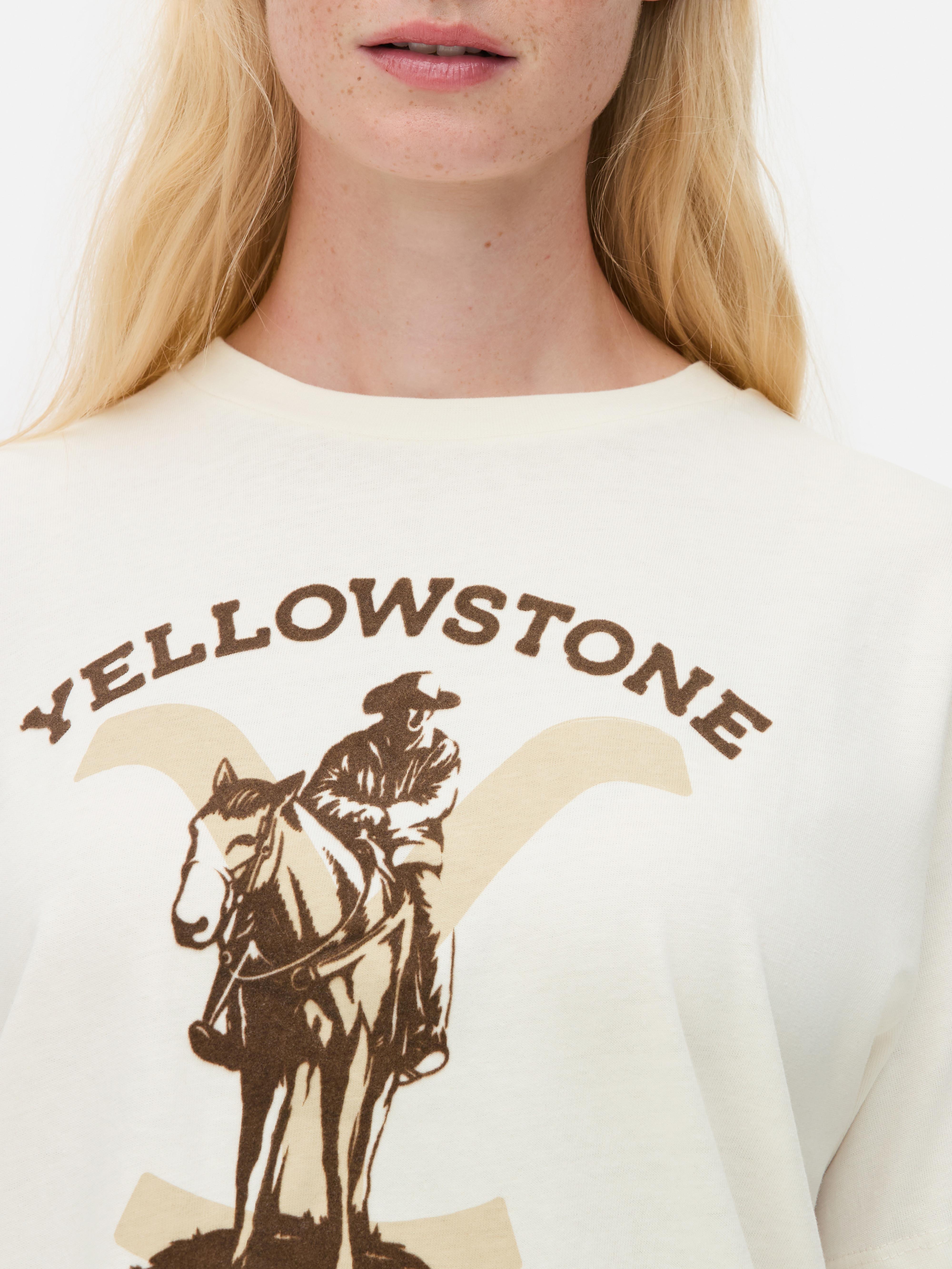 Maglietta con grafica Yellowstone