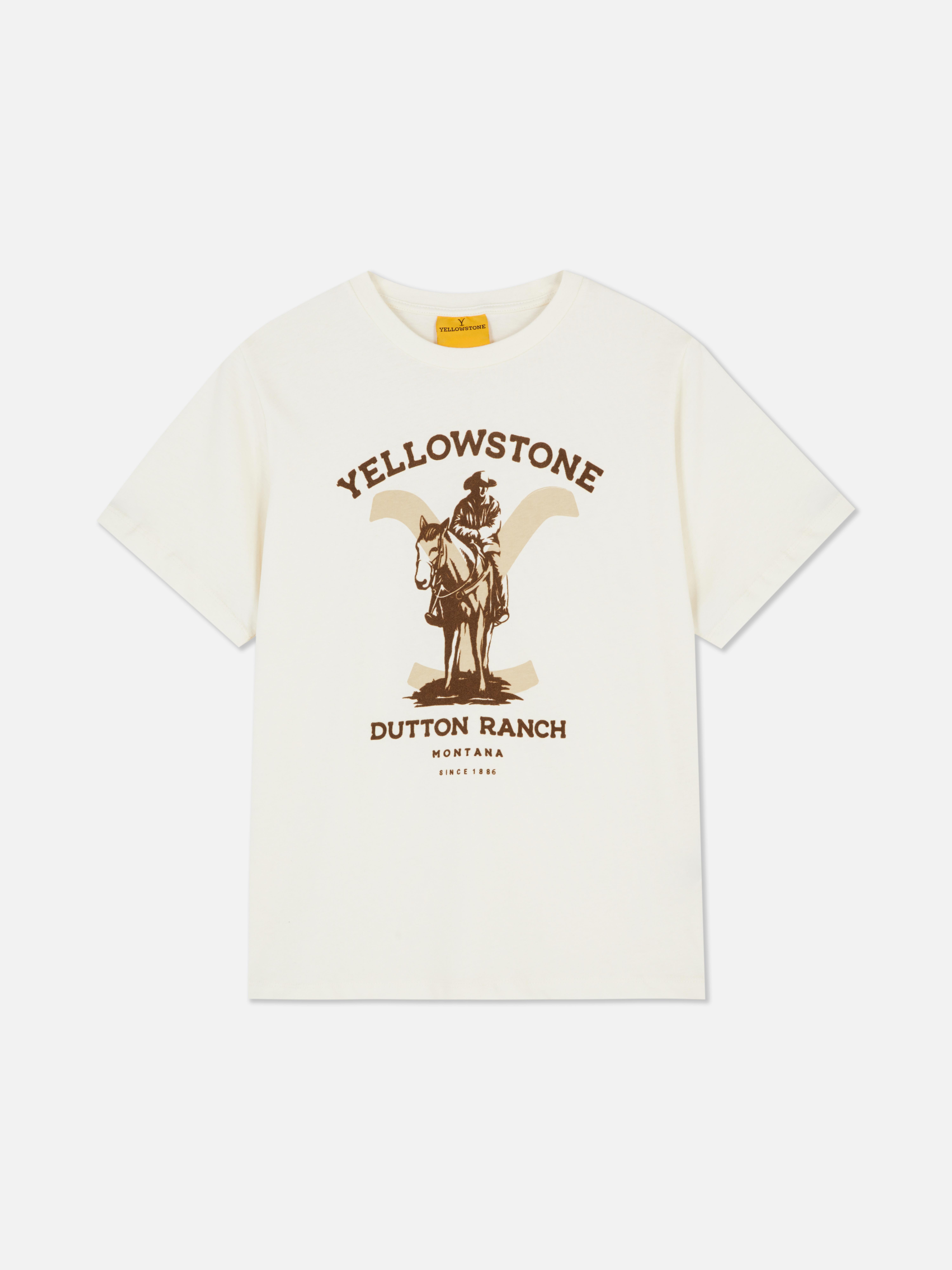 Maglietta con grafica Yellowstone
