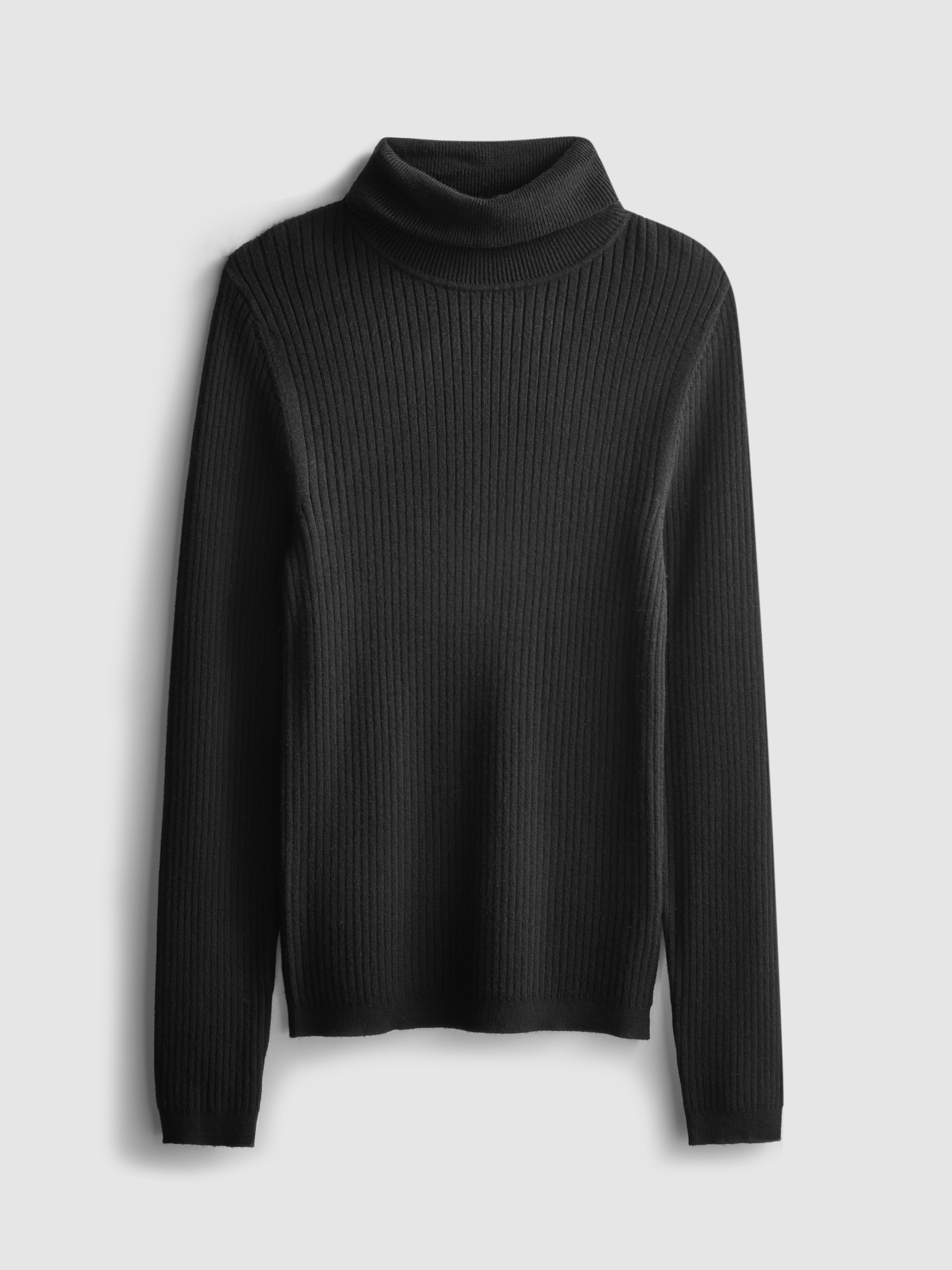 Ribbed Roll Neck Jumper