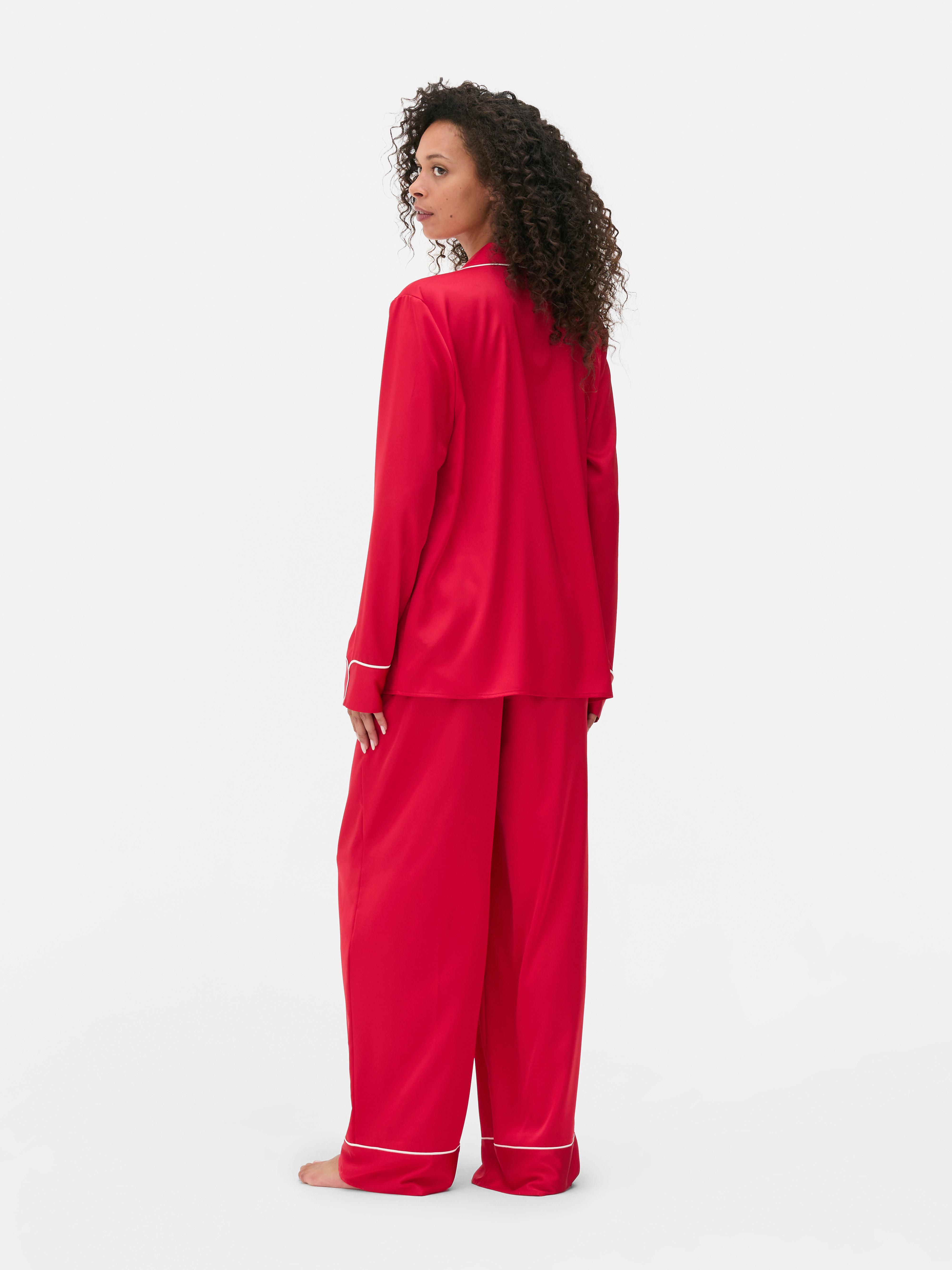 Satin Boyfriend Pyjamas