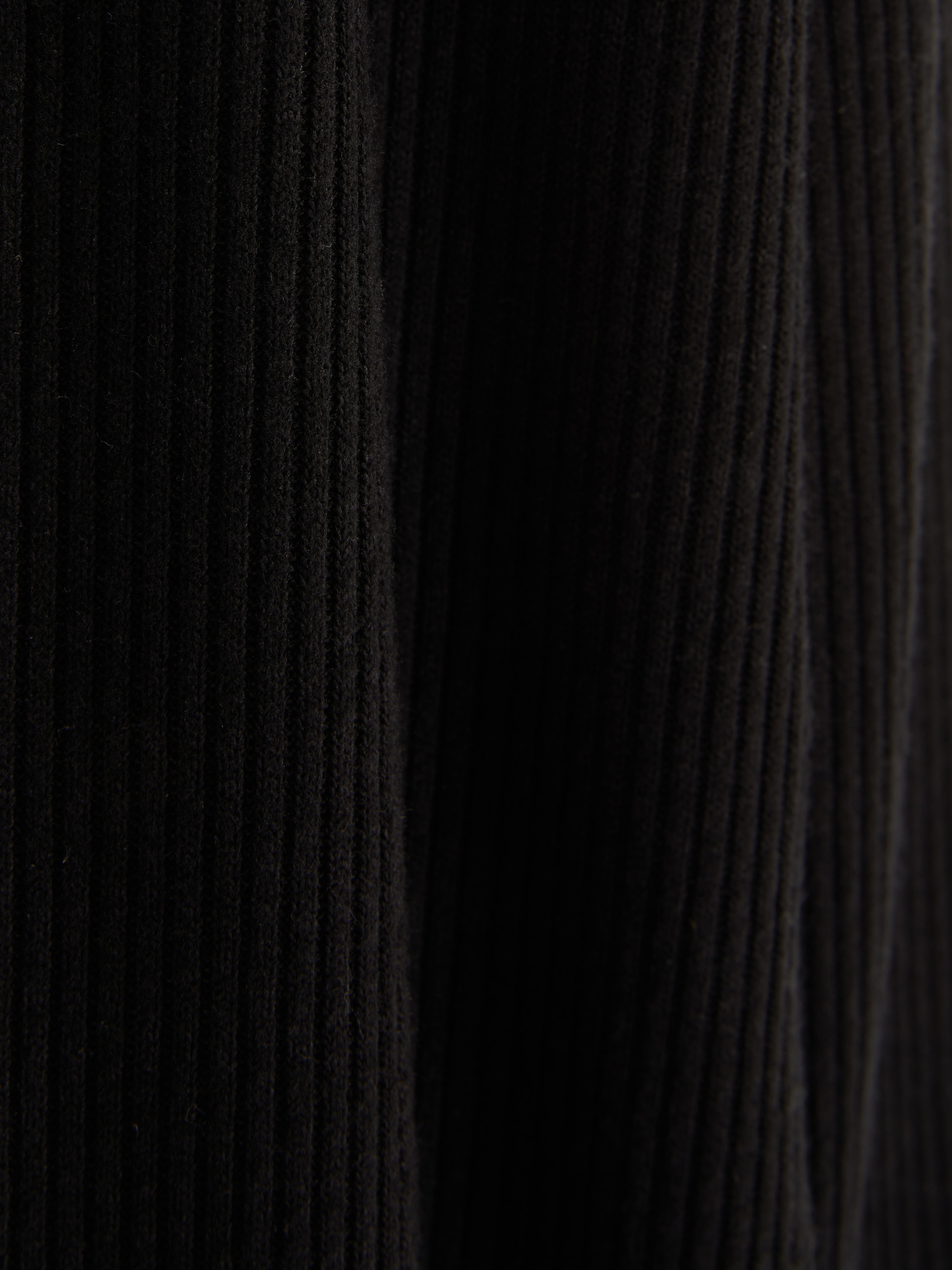 Ribbed Longline Cardigan