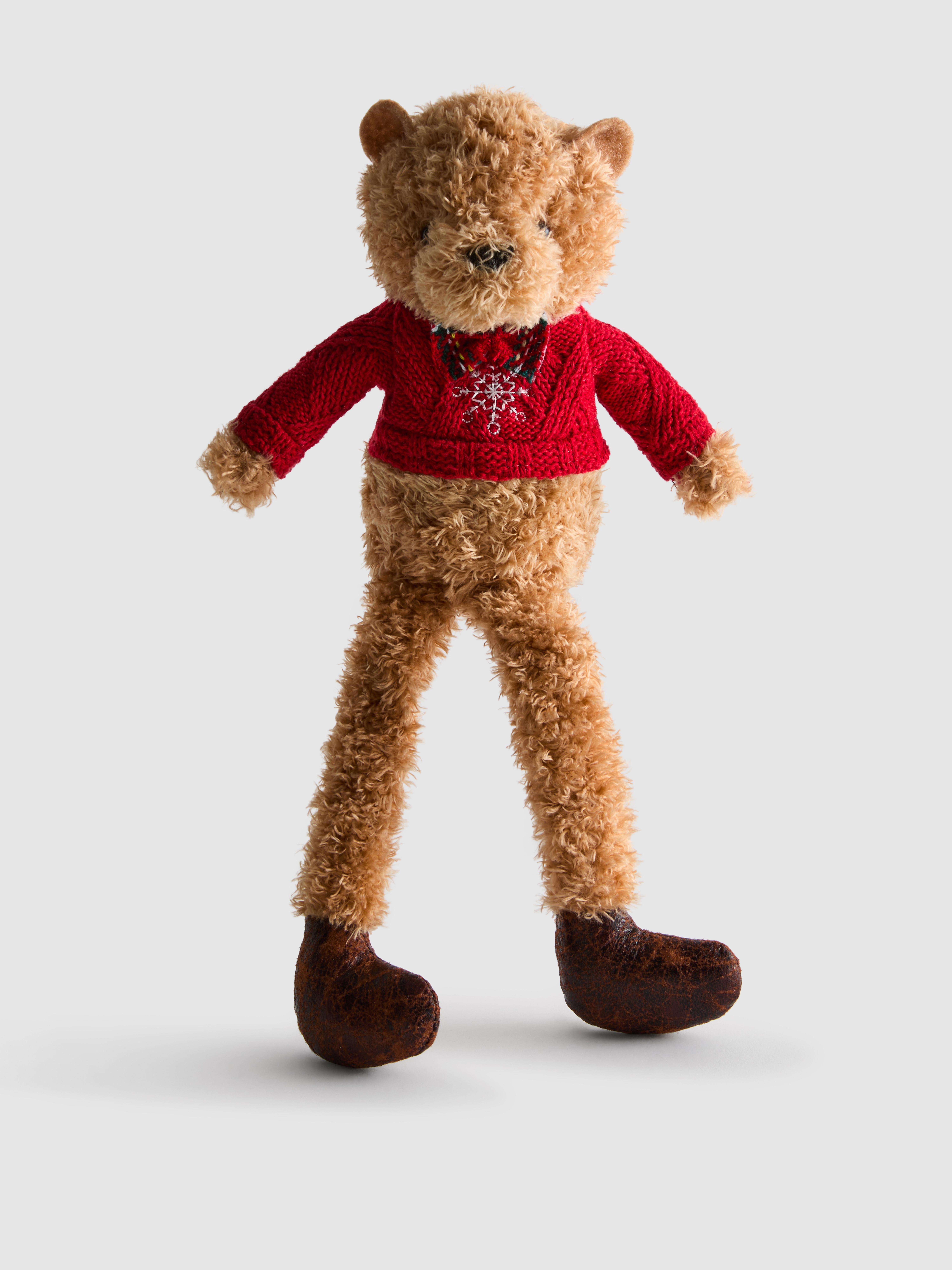 Sitting Christmas Teddy Bear