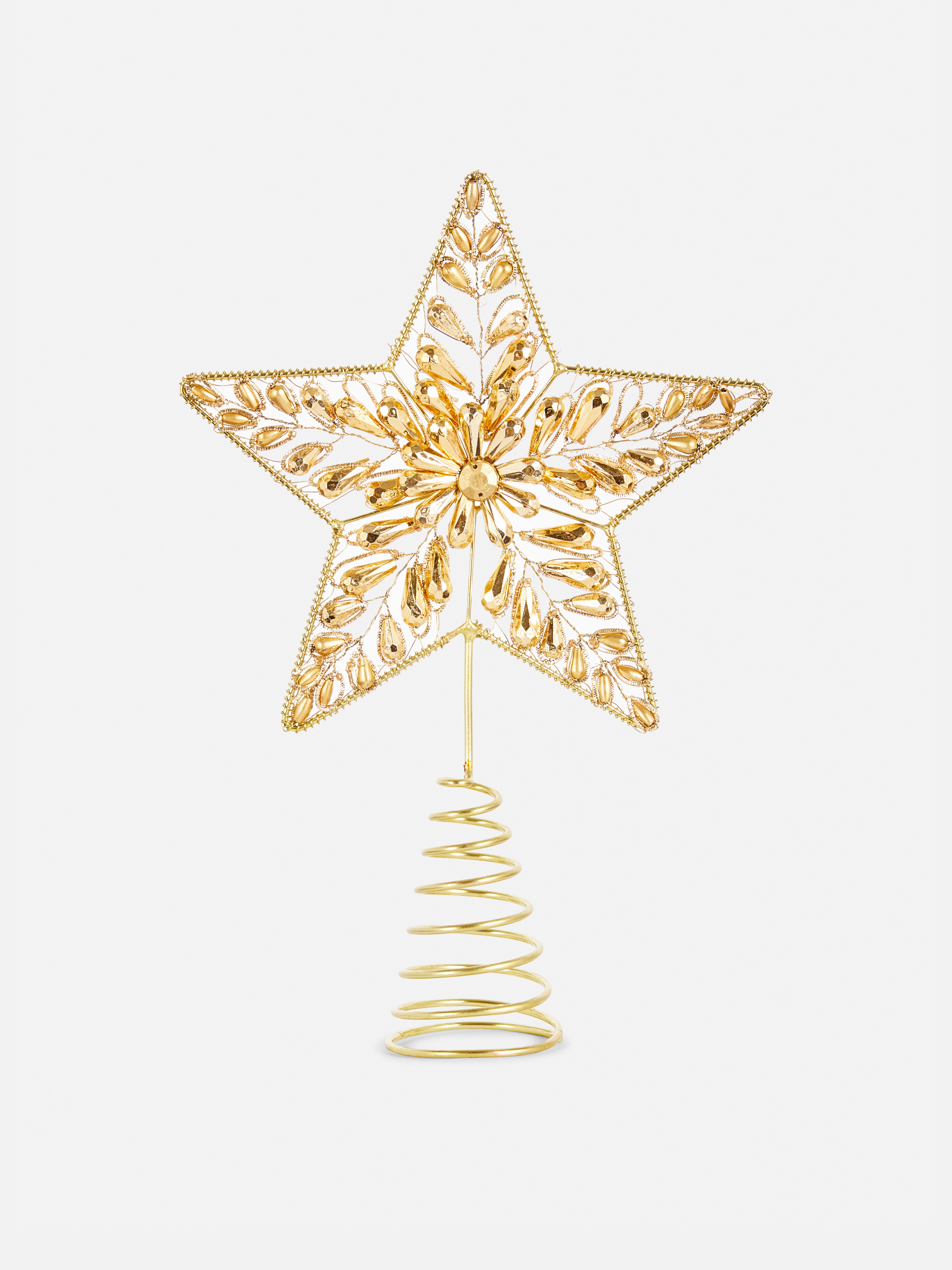 Jewelled Star Christmas Tree Topper
