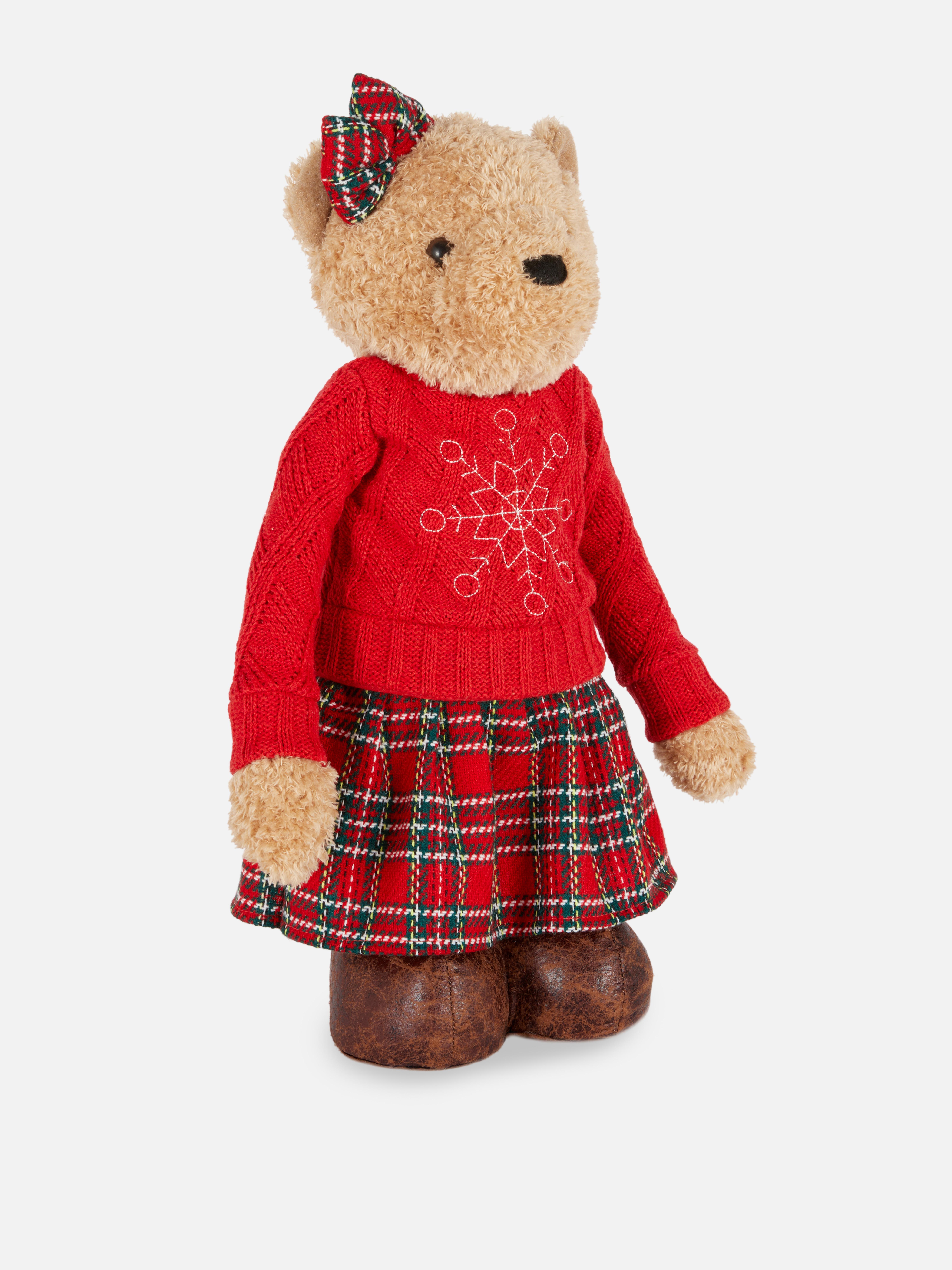 Extendable Leg Christmas Plush Toy