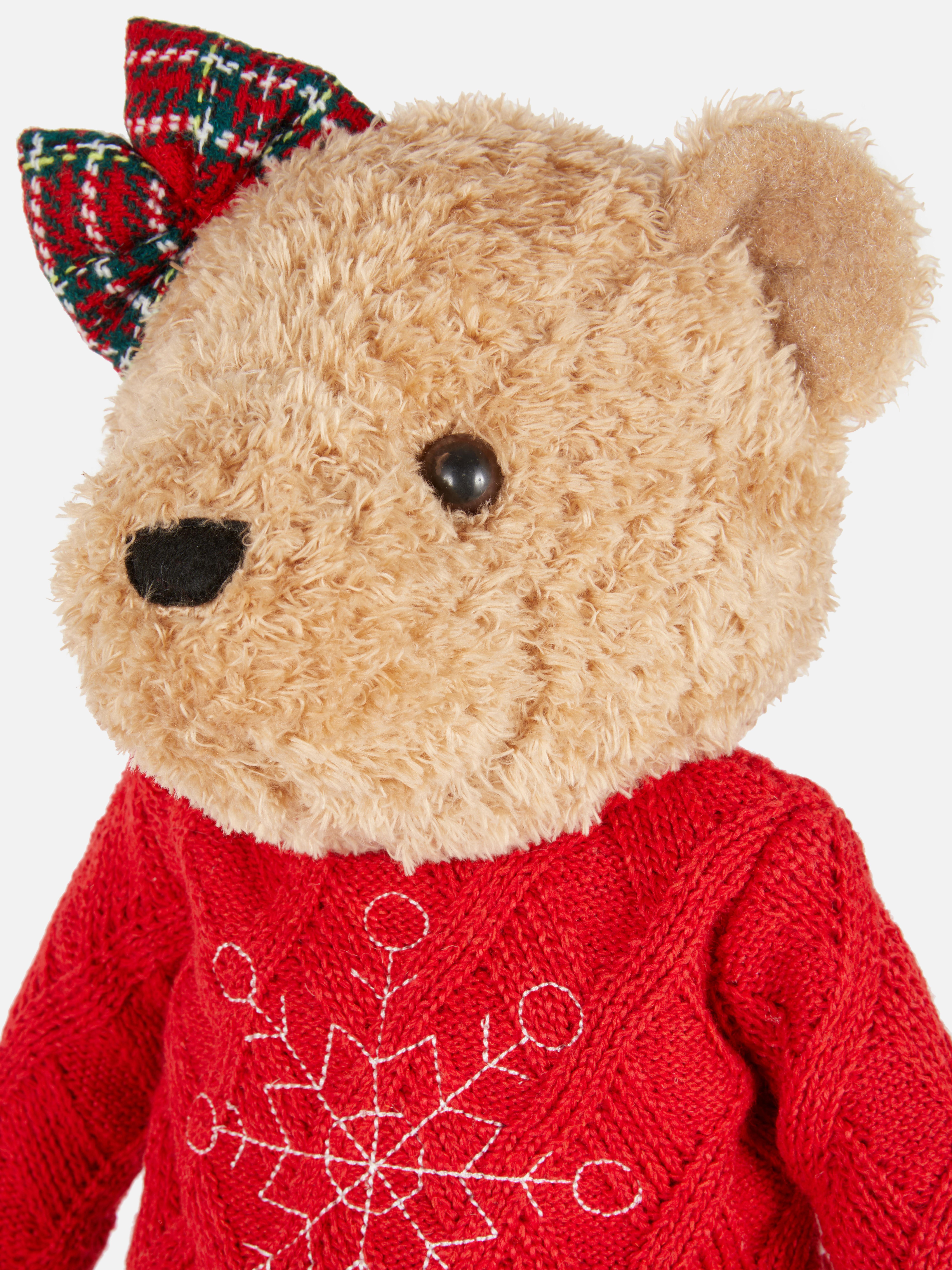 Extendable Leg Christmas Plush Toy