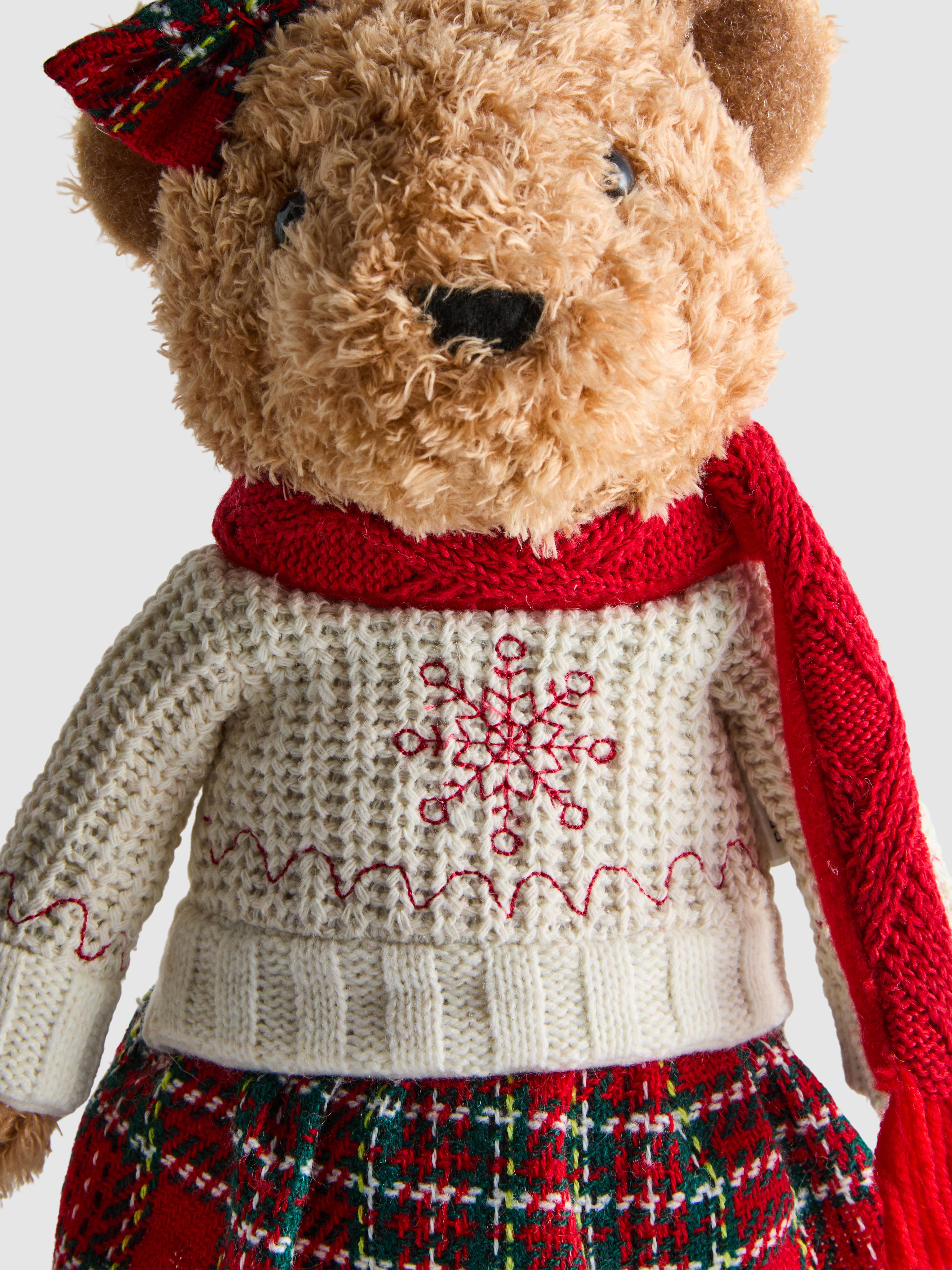 Ursinho peluche Natal em pé