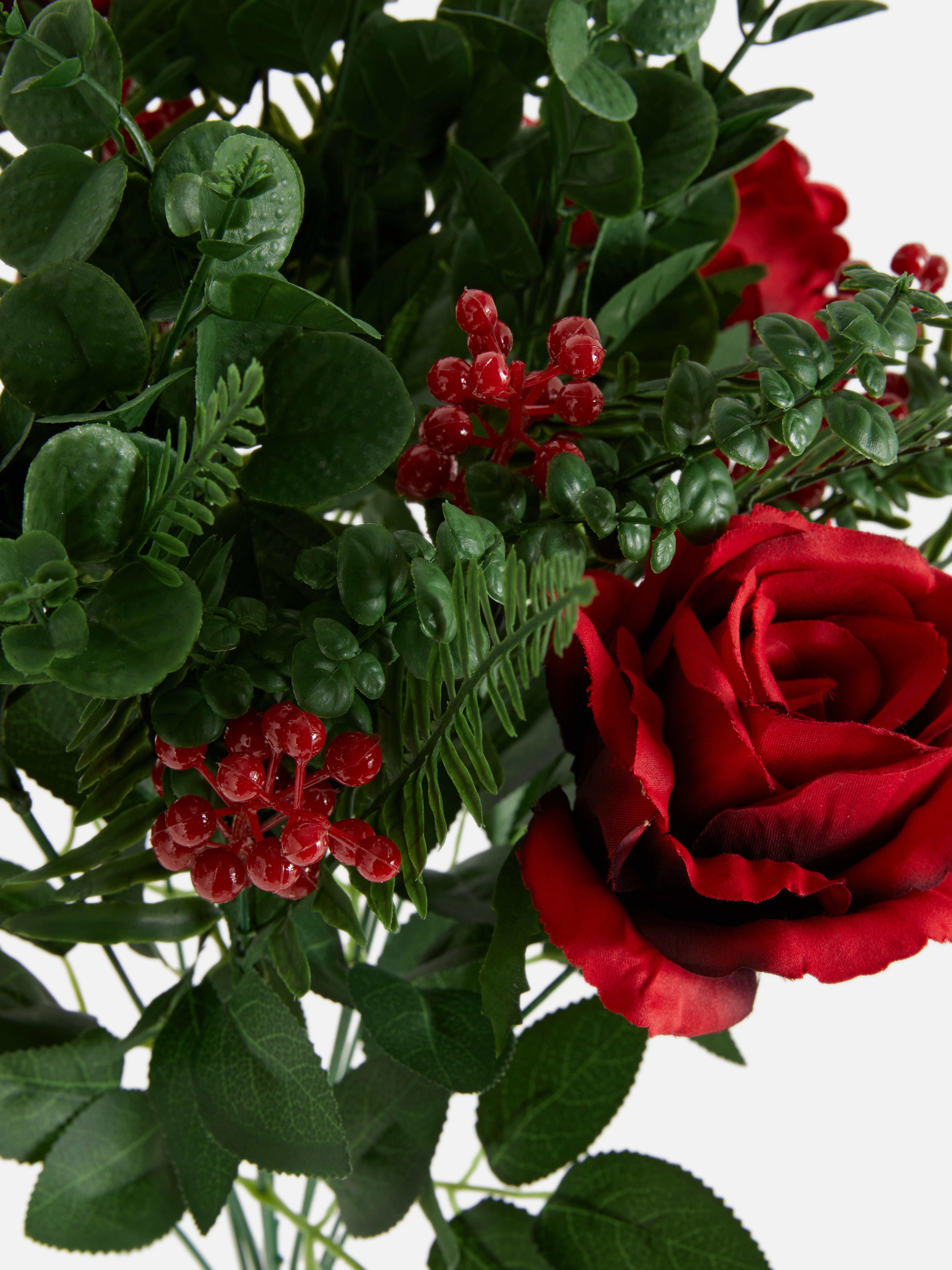 Faux Rose Bouquet