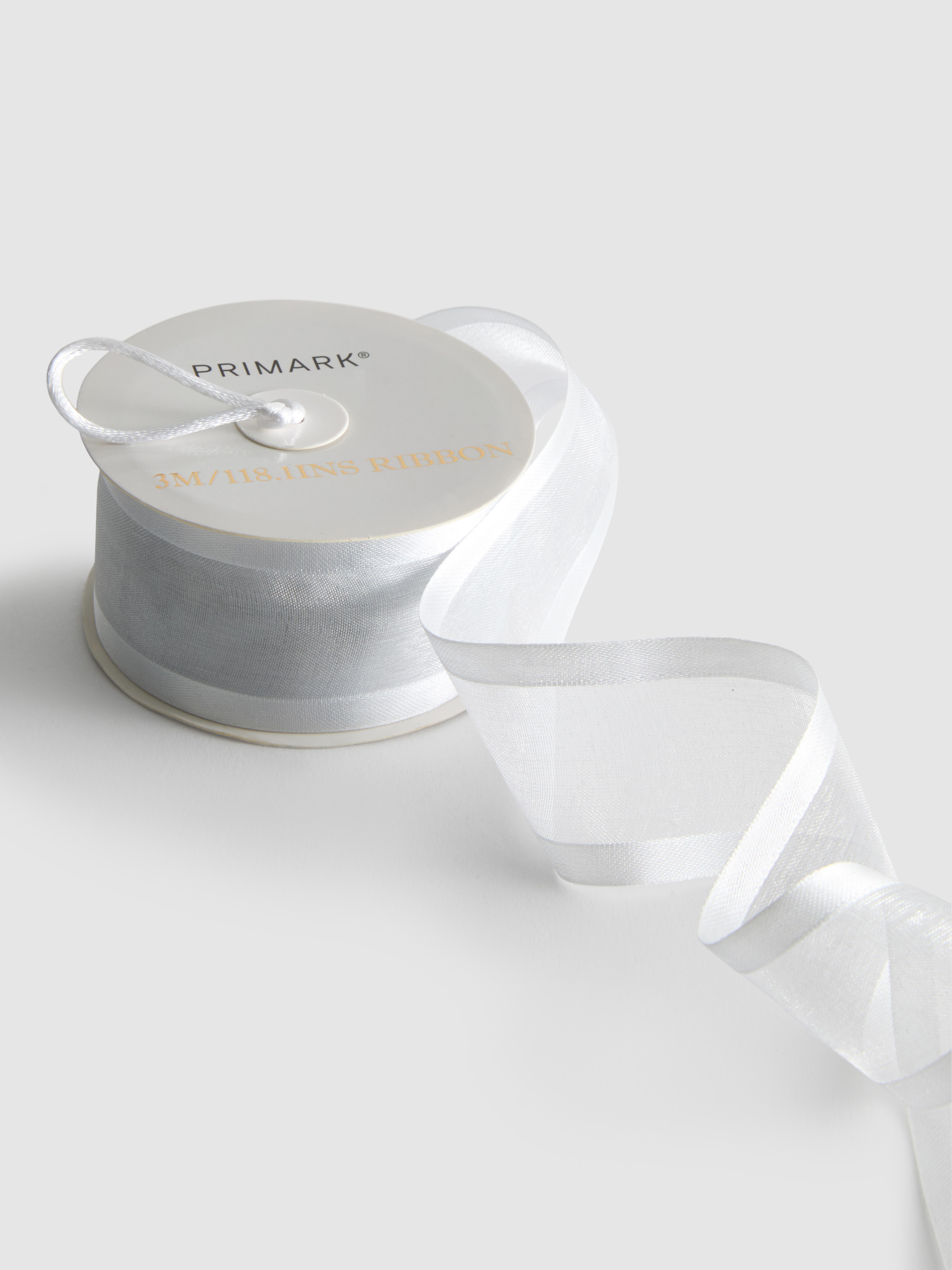 Metallic Bordered Ribbon