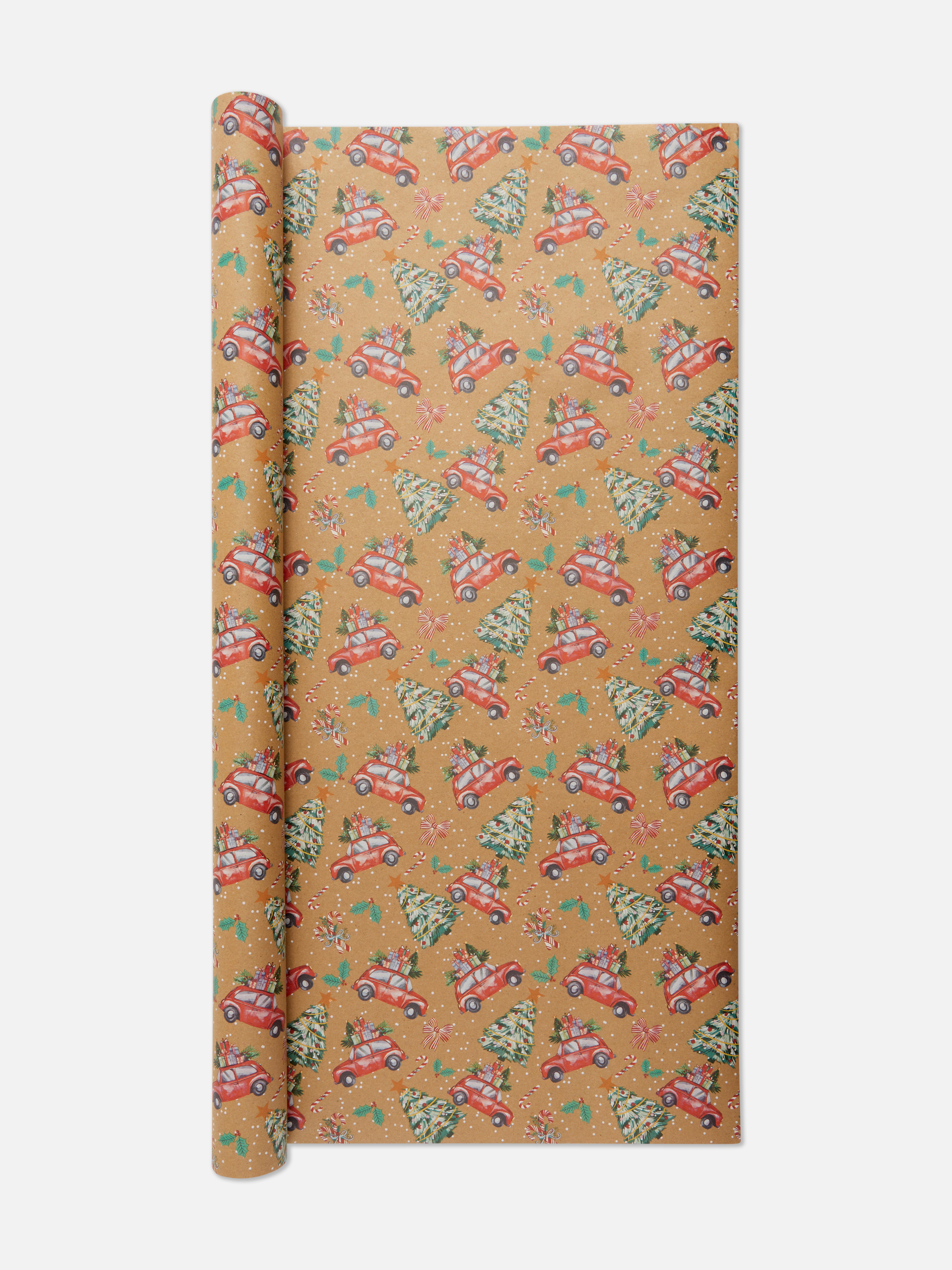 8m Christmas Tree and Car Wrapping Paper