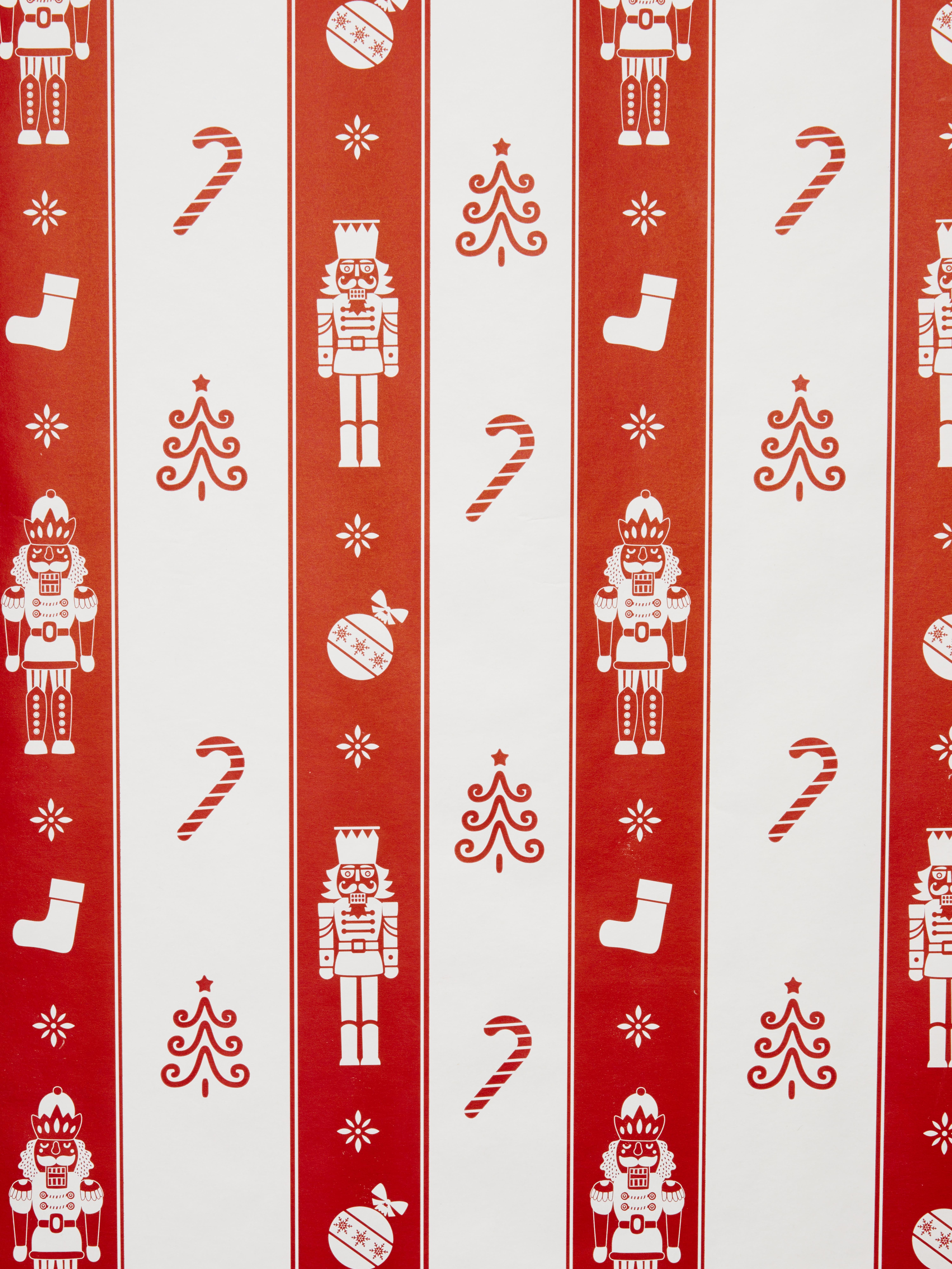 8m Christmas Candy Cane Wrapping Paper