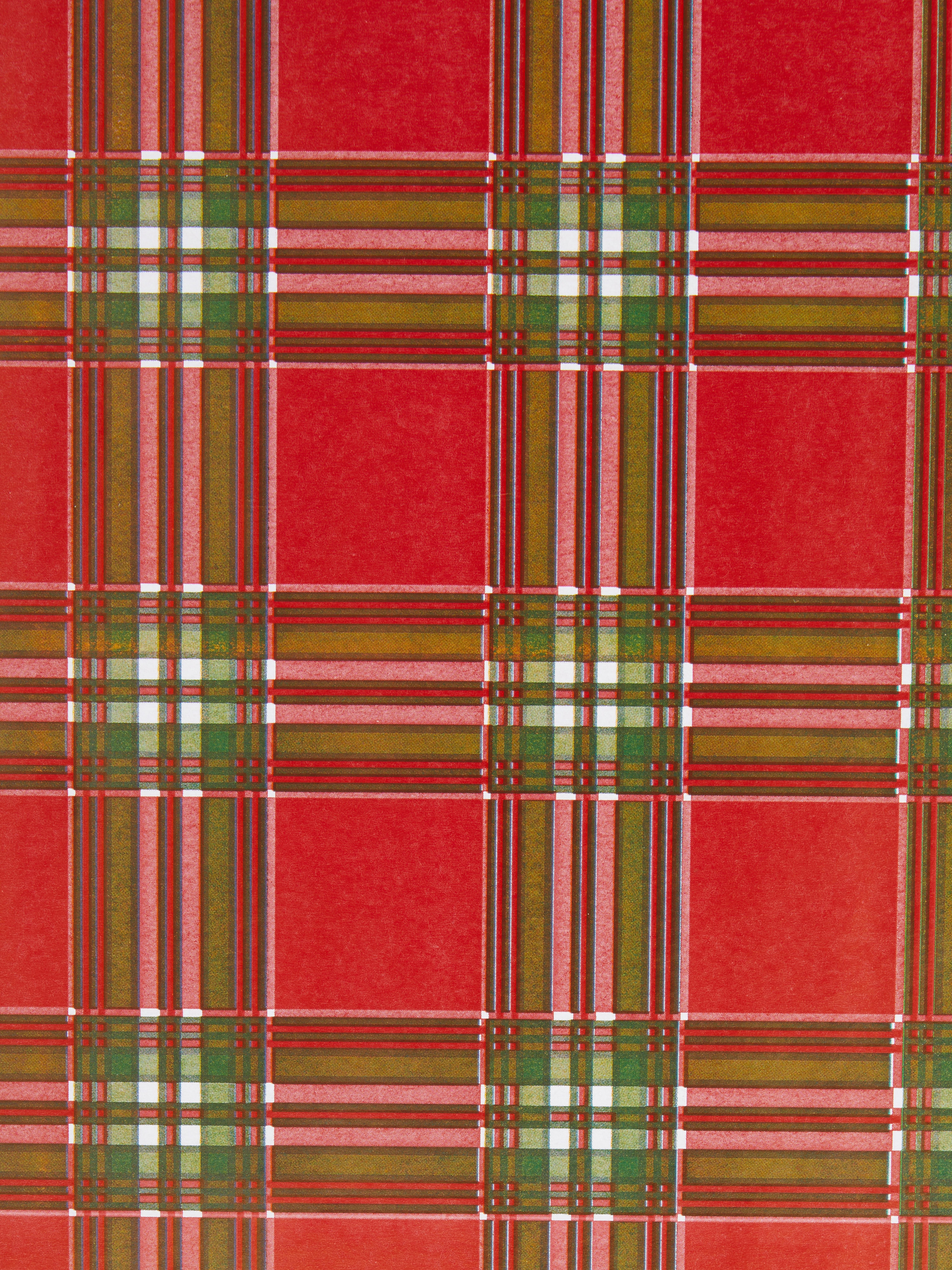 8m Christmas Tartan Wrapping Paper