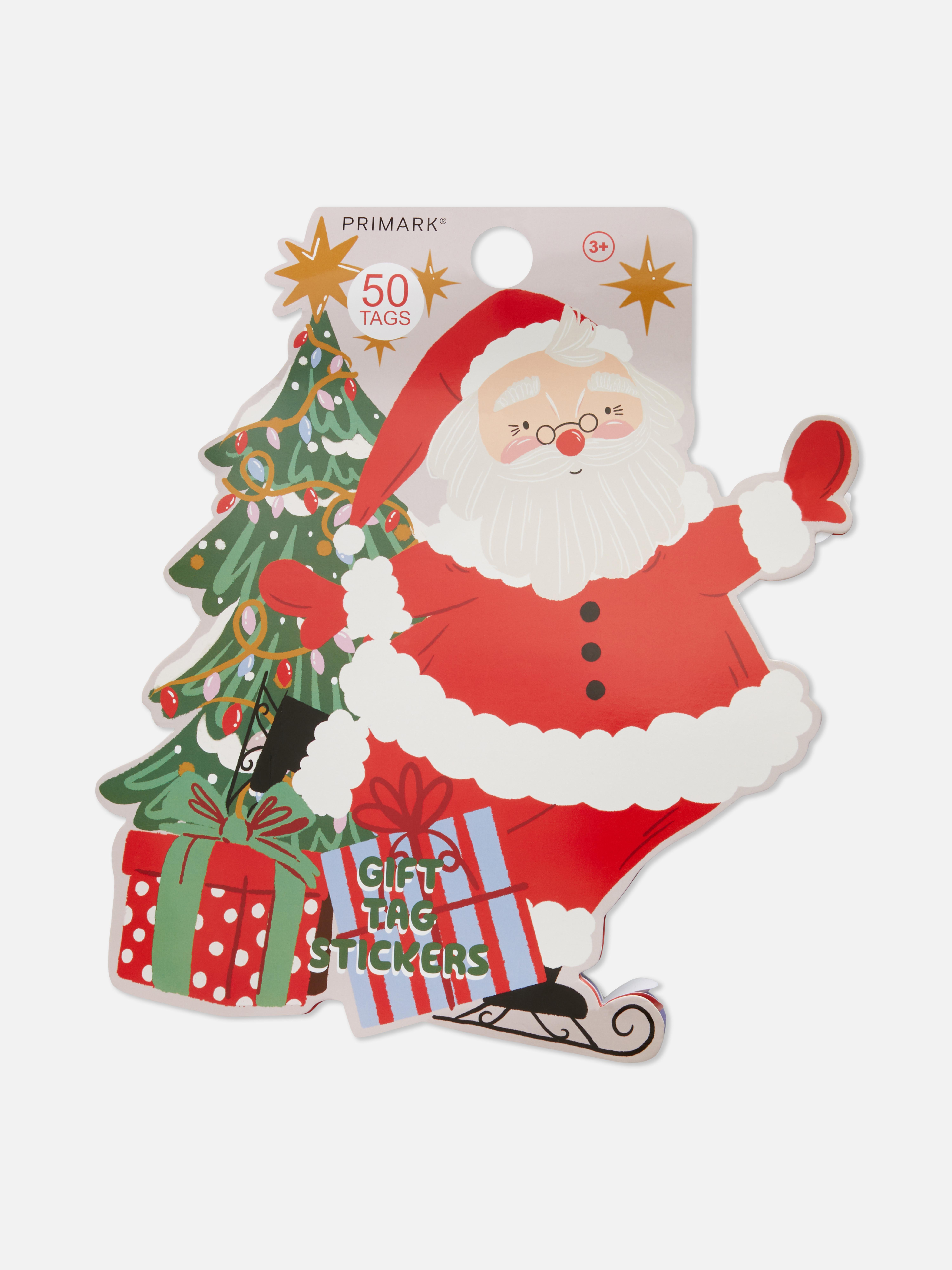 50pk Santa Gift Tags