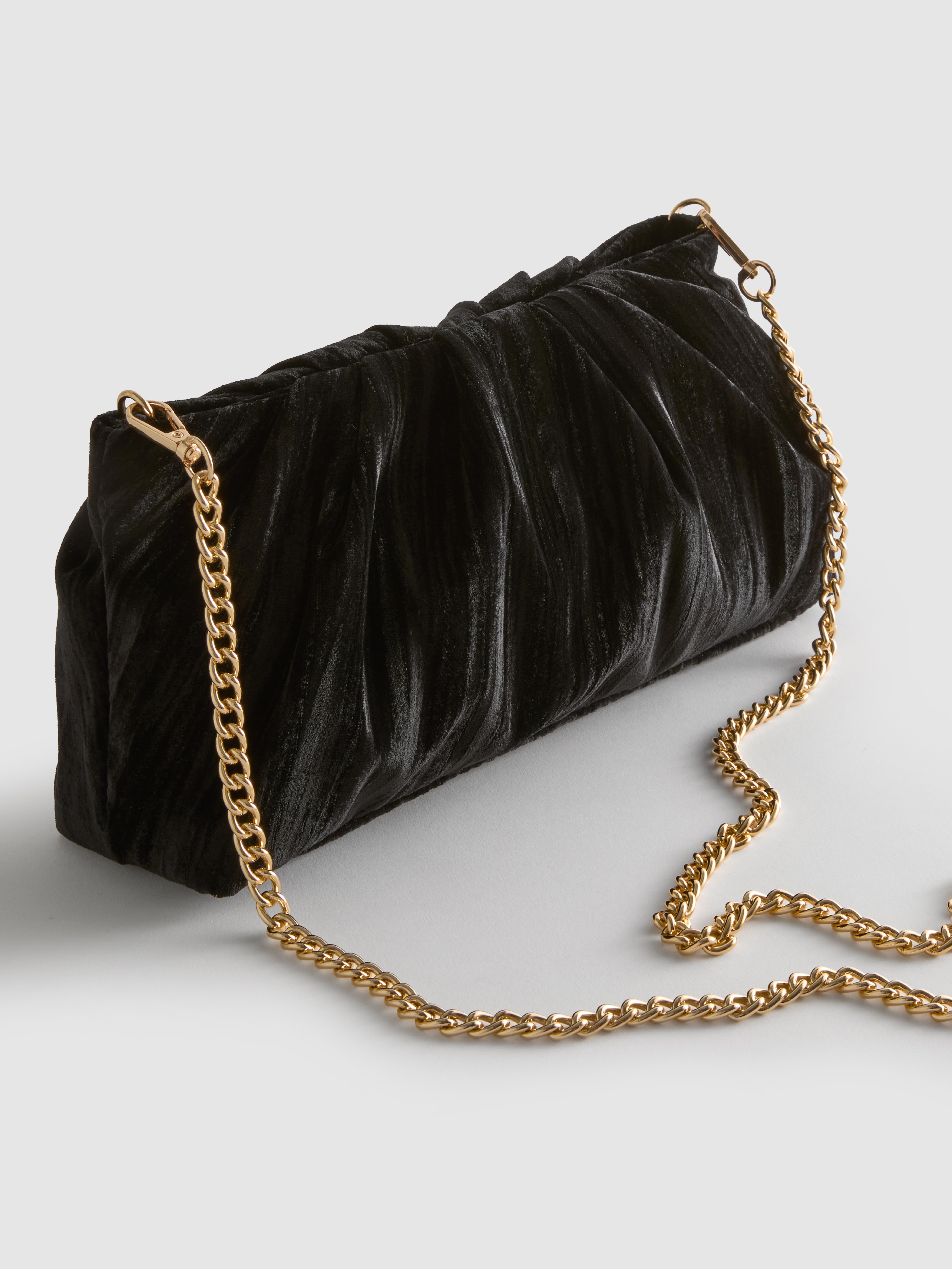 Samt-Clutch mit Kettenriemen