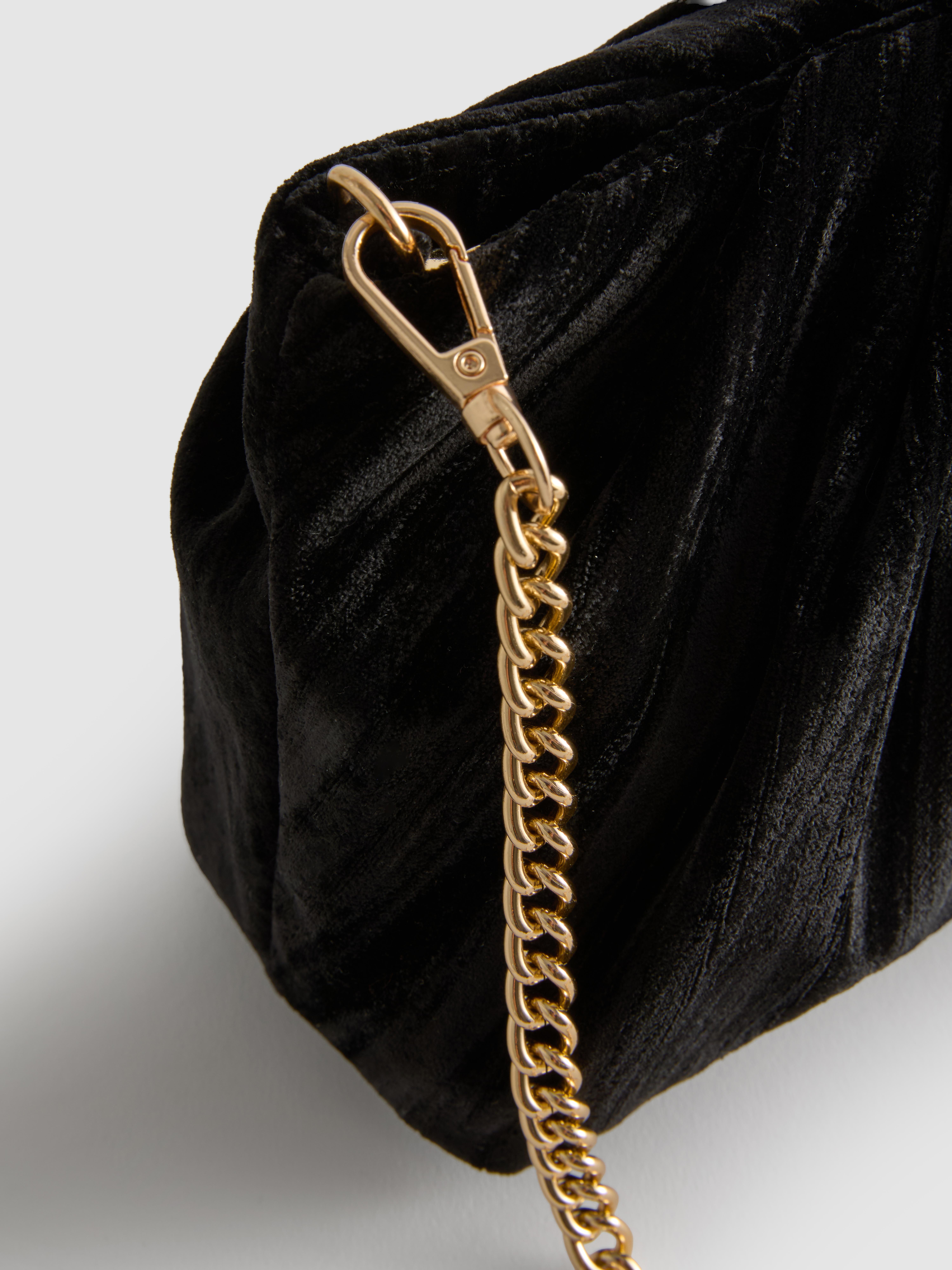 Samt-Clutch mit Kettenriemen