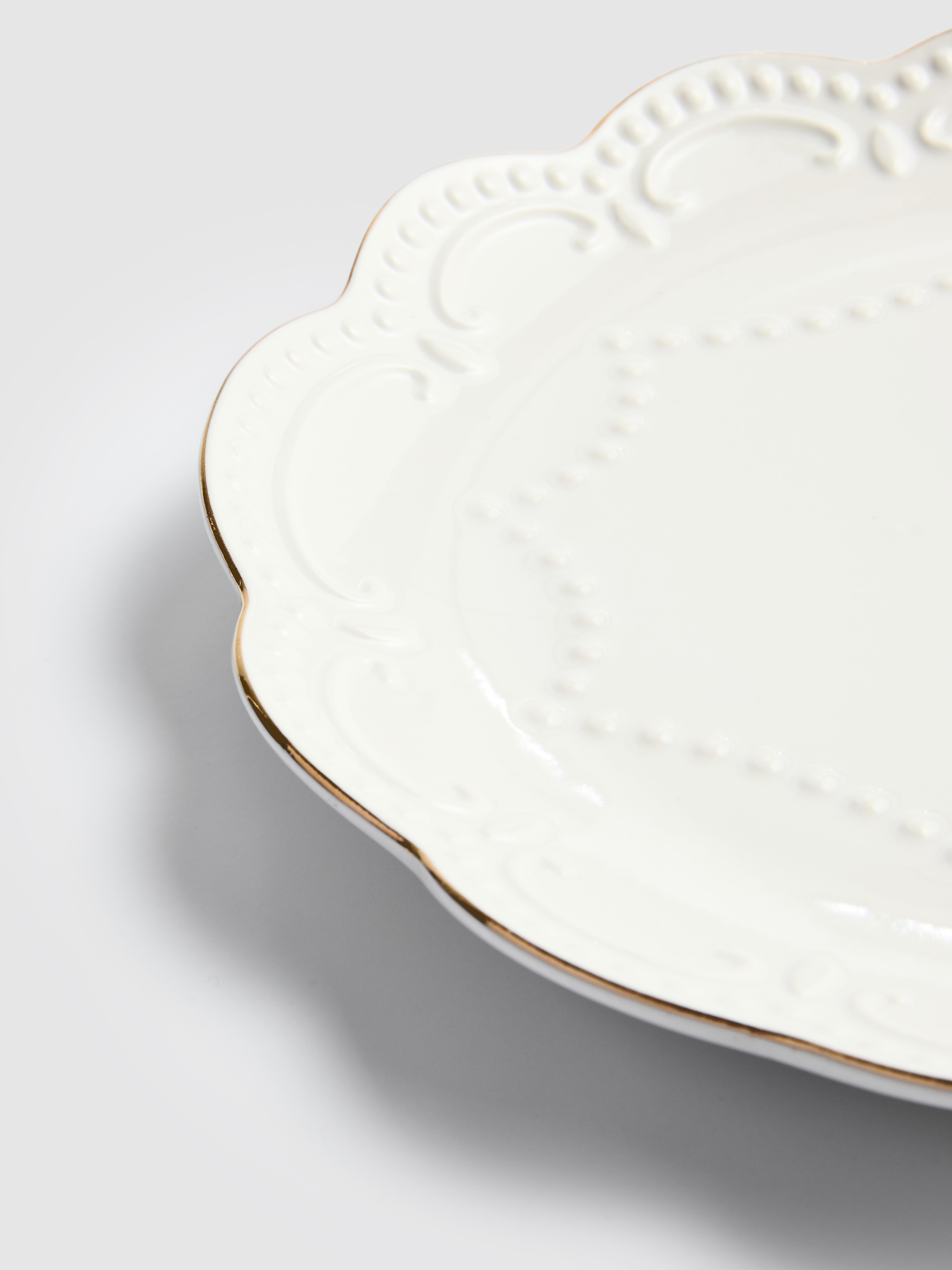 Scalloped Edge Side Plate